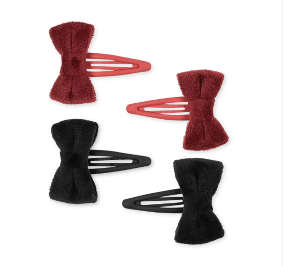 Konges Sløjd 4 Pack Velvet Bowie Hairclips