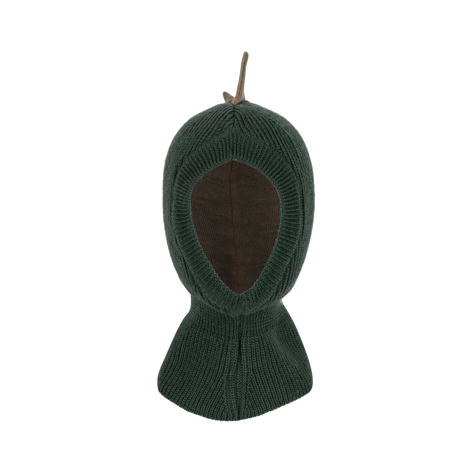 Konges Sløjd ANIMAL BALACLAVA - Green DIno Konges Sløjd