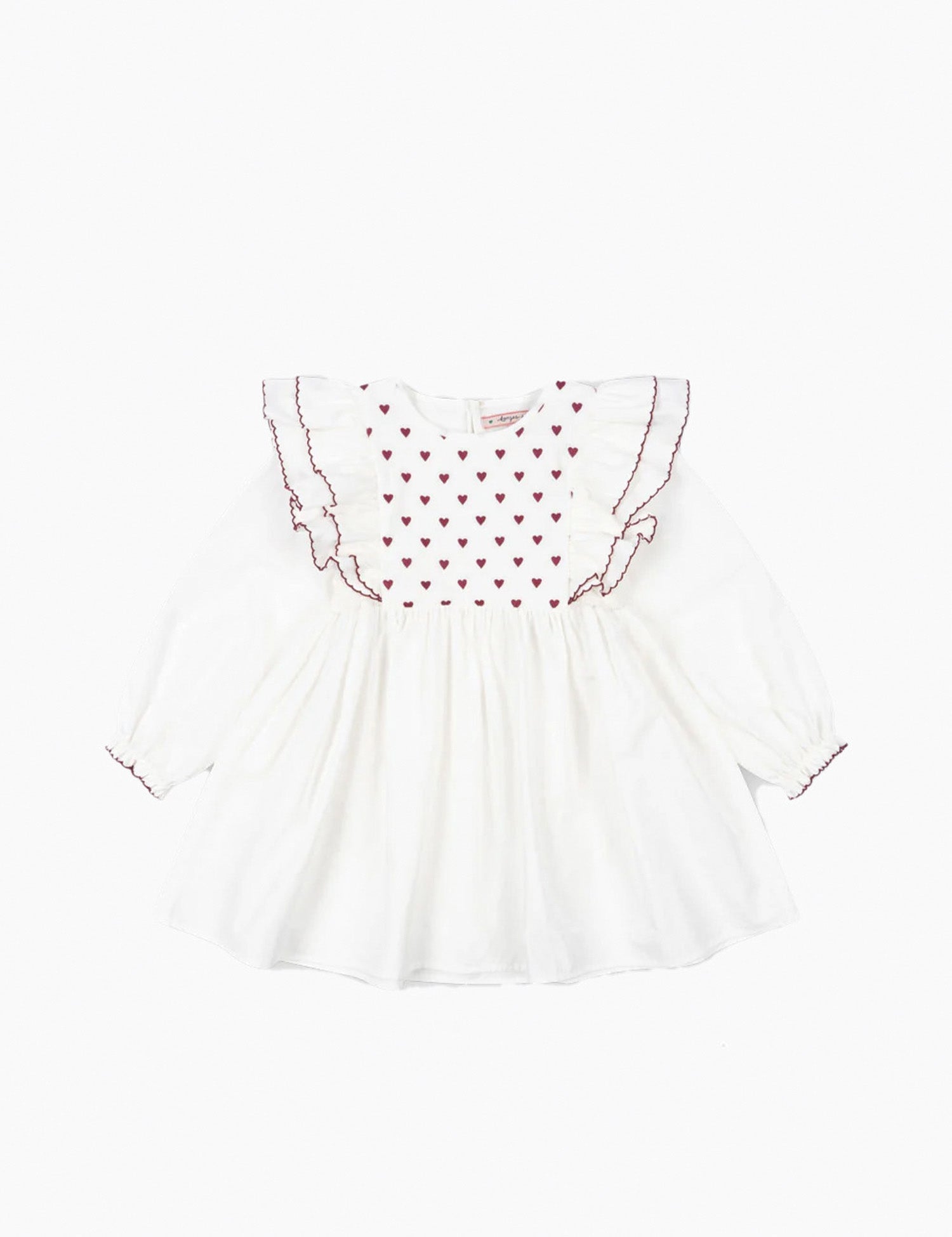 Konges Sløjd Coeur Dress in Pure White Konges Sløjd
