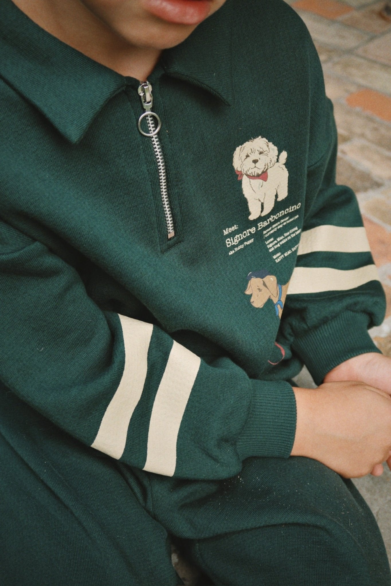 Konges Sløjd DOGGY POLO - pine grove Konges Sløjd Limited Collection