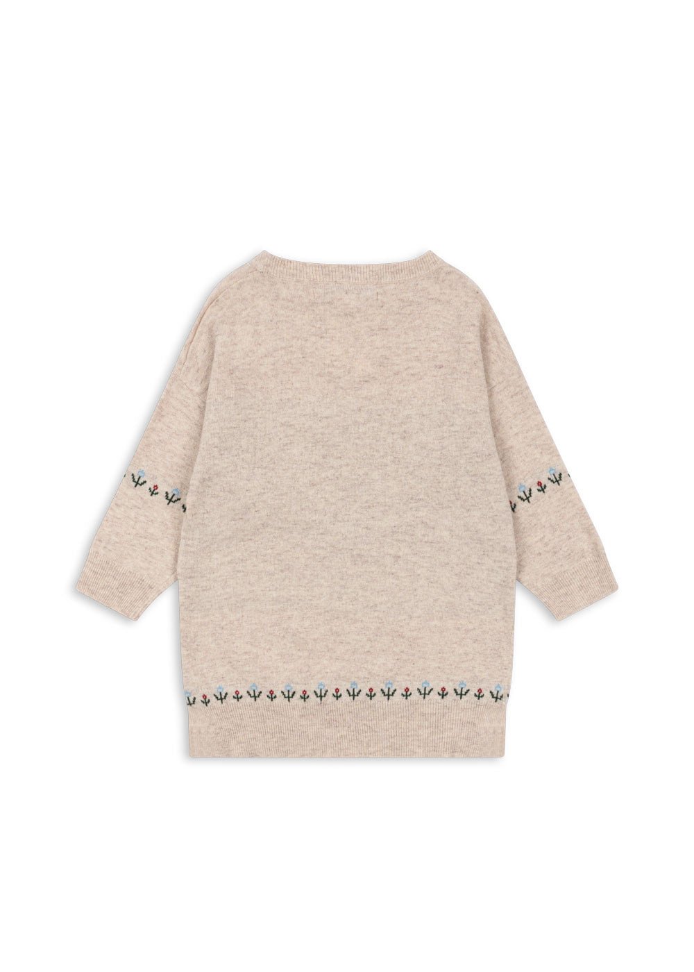Konges Sløjd ELI KNIT DRESS - OFF WHITE MELANGE Konges Sløjd