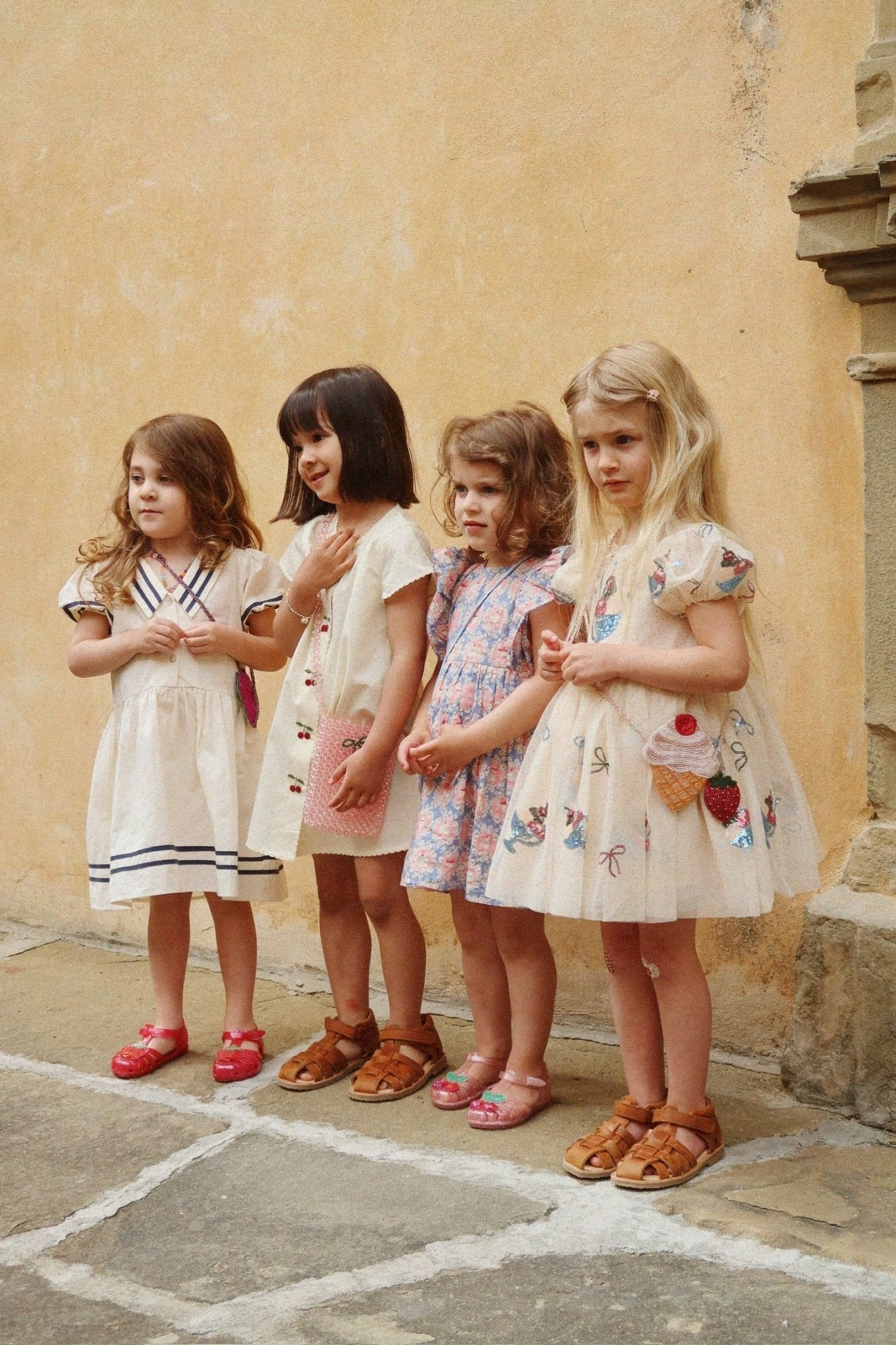 Konges Sløjd EVIA CHERRY DRESS - cloud cream Konges Sløjd New Collection