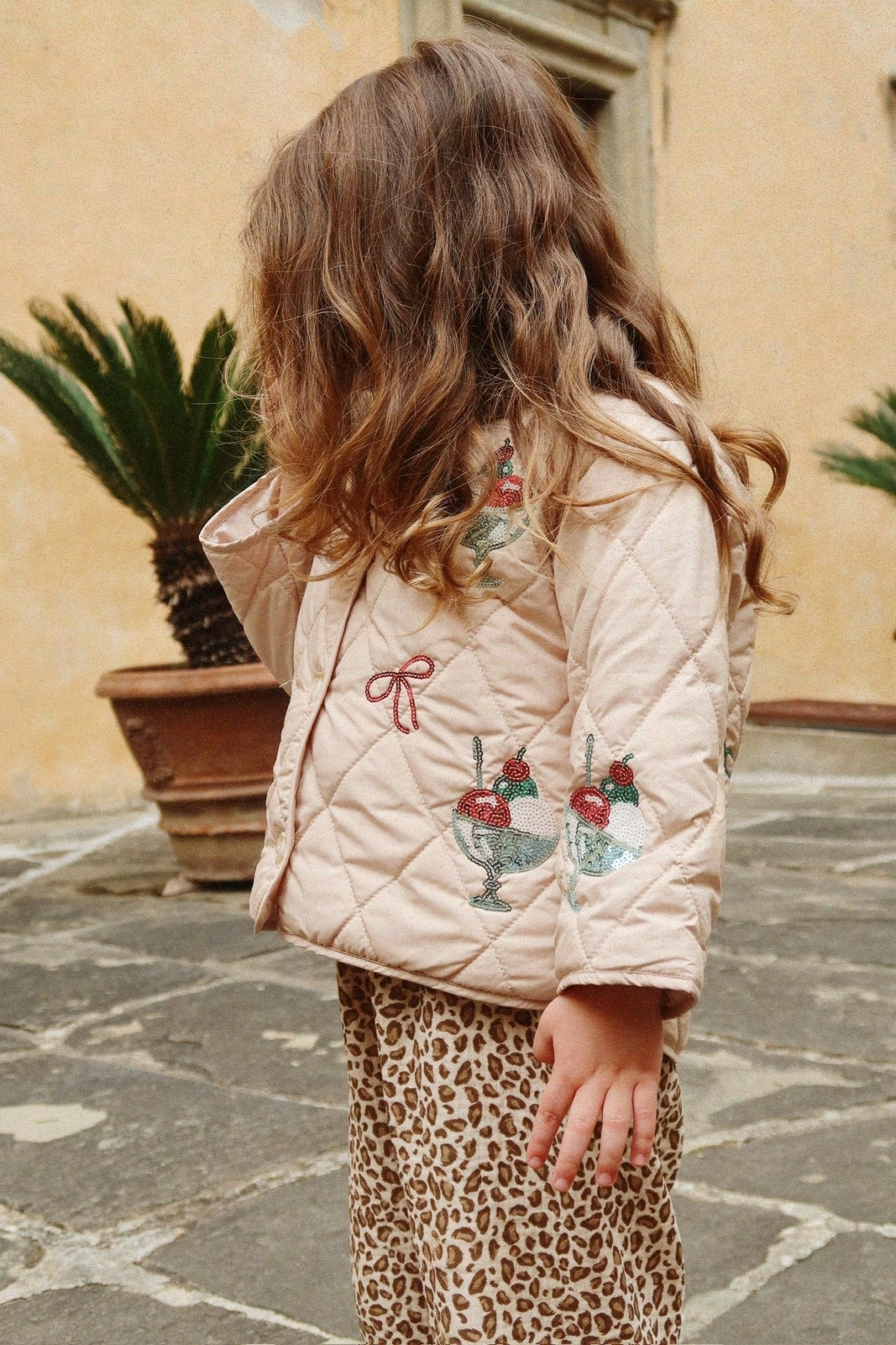 Konges Sløjd Flora Sequin Jacket - Gelato