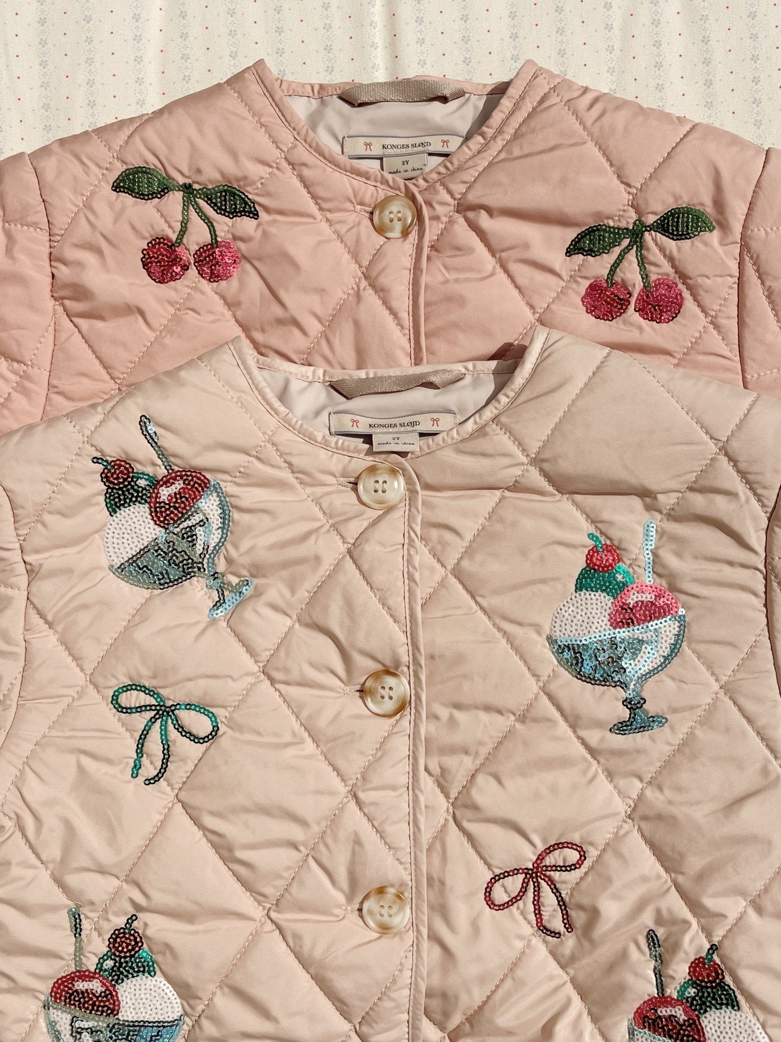Konges Sløjd FLORA SEQUIN JACKET - ma grande cerise Konges Sløjd New Collection