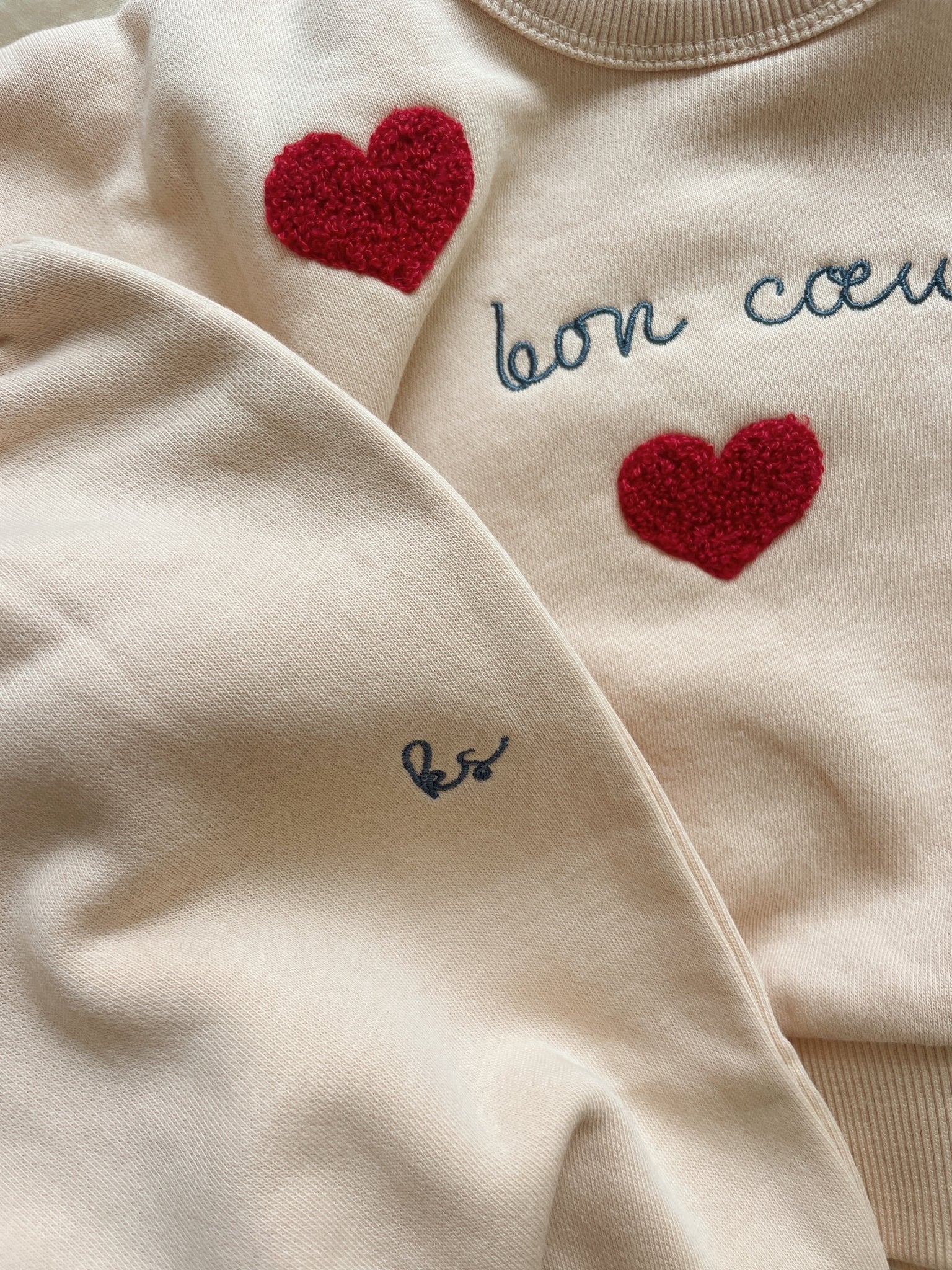 Konges Sløjd Lou Sweatshirt – Shifting Sand | Organic Kids Pullover Konges Sløjd