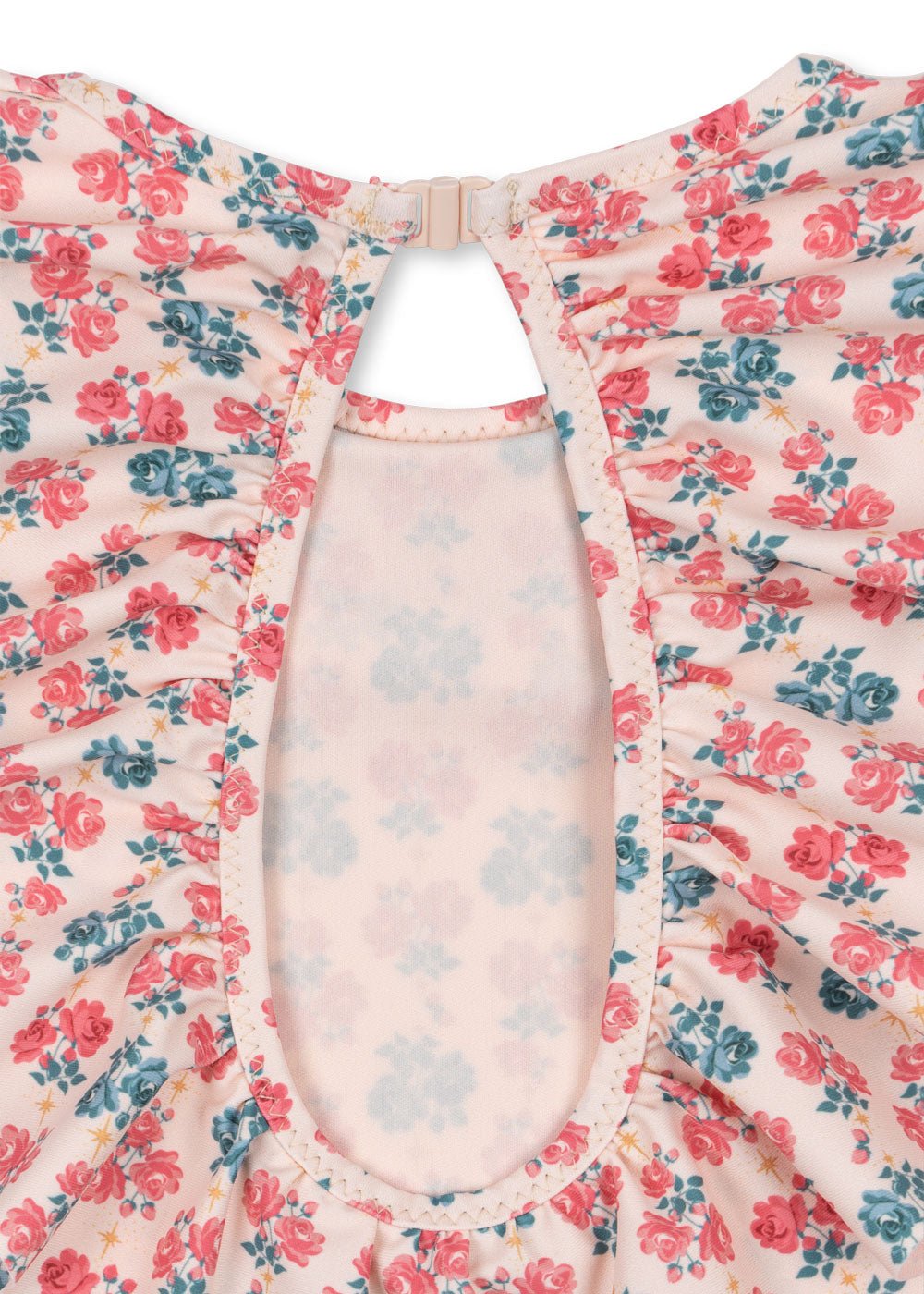 Konges Sløjd Manuca Long Sleeve Swimsuit - Lumina Rose back detail