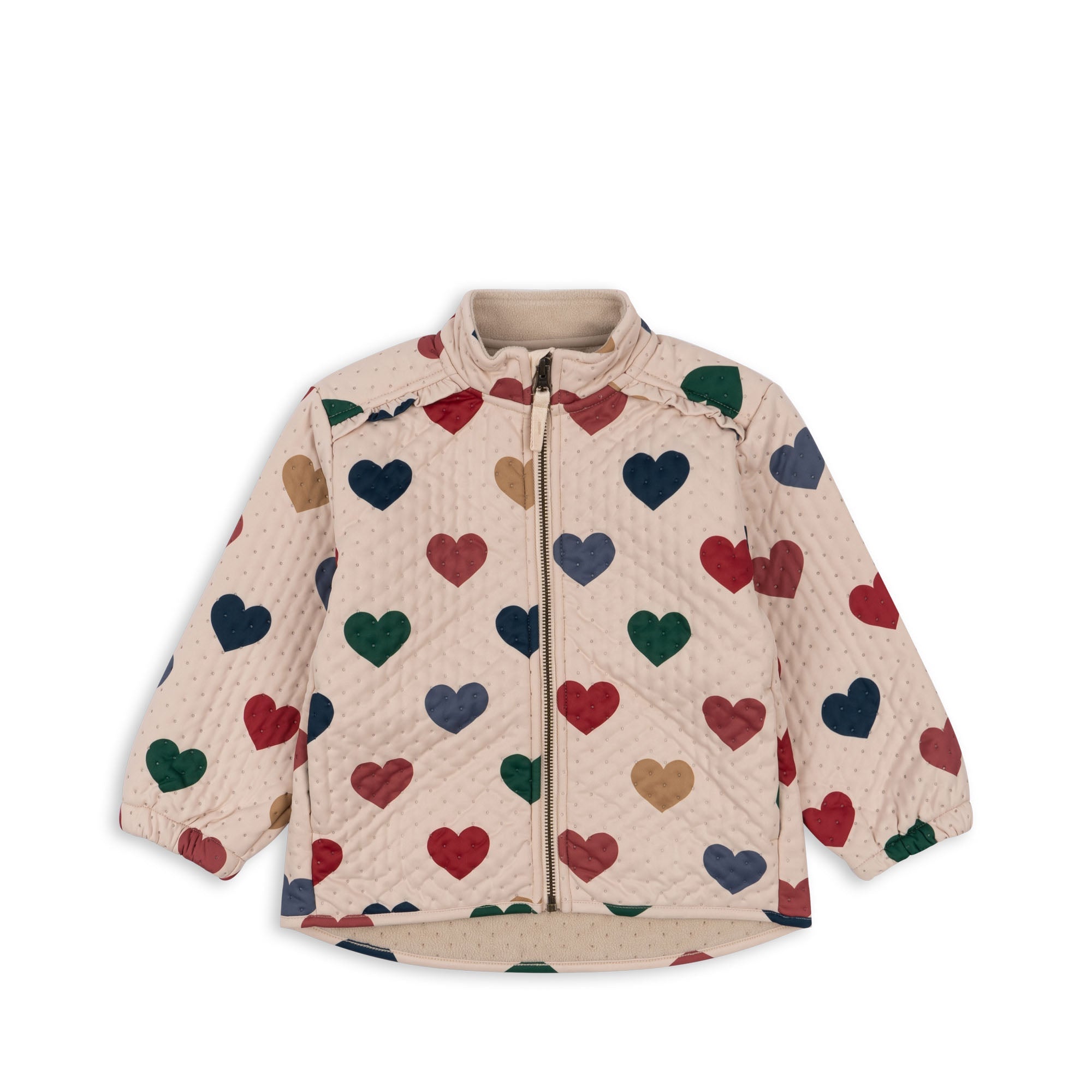 Konges Sløjd THERMO JACKET FRILL - bon coeur coloré Konges Sløjd
