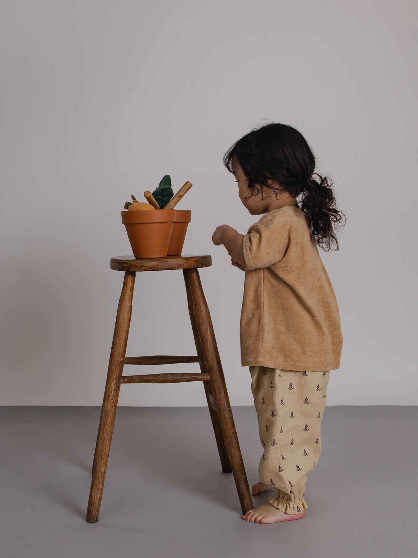 Lavender Bloom Gardener Pants Organic Zoo