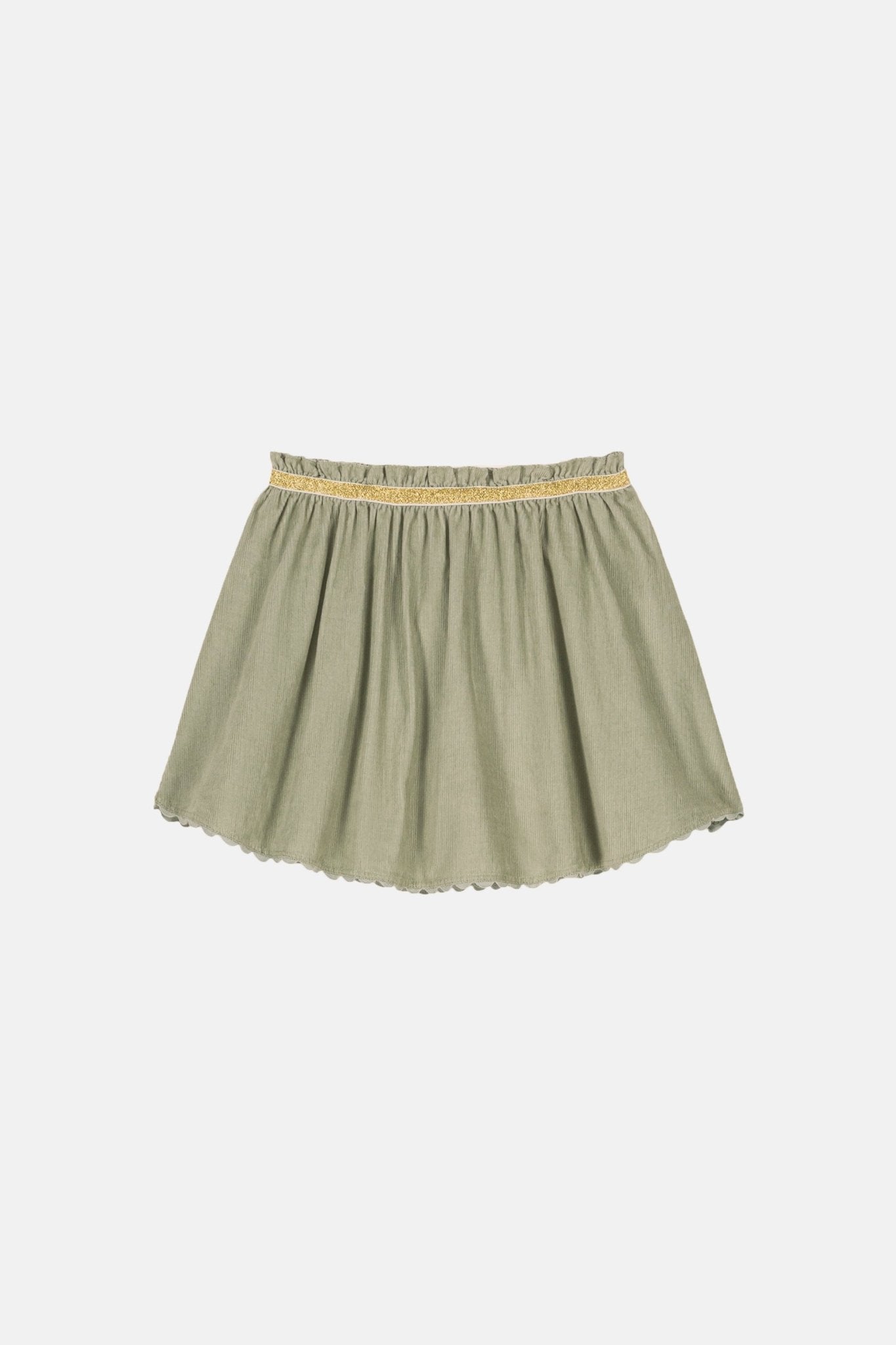 Louise Misha Cephee Skirt – Corduroy with Golden Waistband Louise Misha