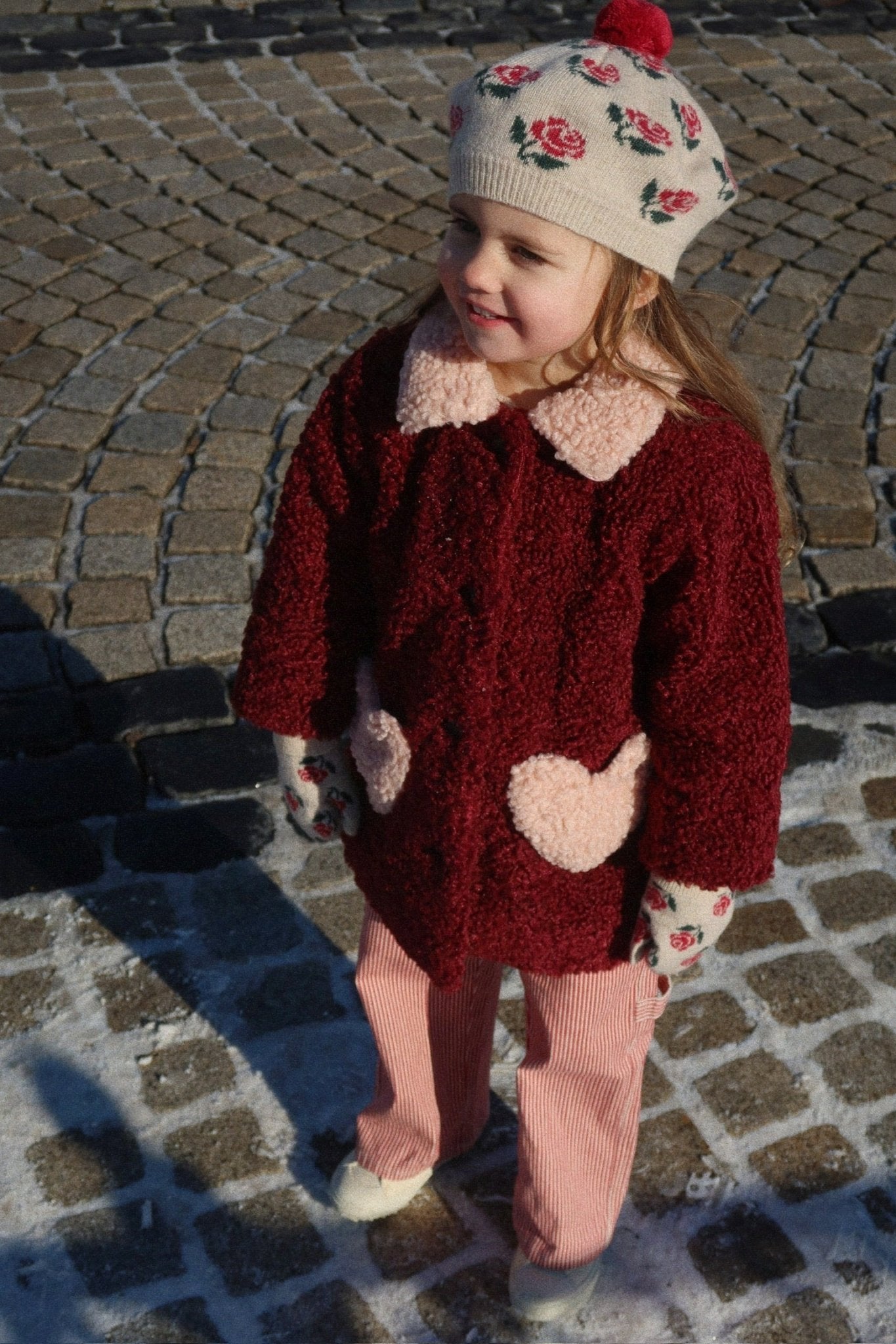 LUC PANTS - milk rouge stripe Konges Sløjd New Collection