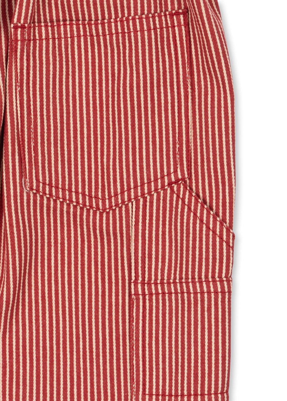 LUC PANTS - milk rouge stripe Konges Sløjd New Collection