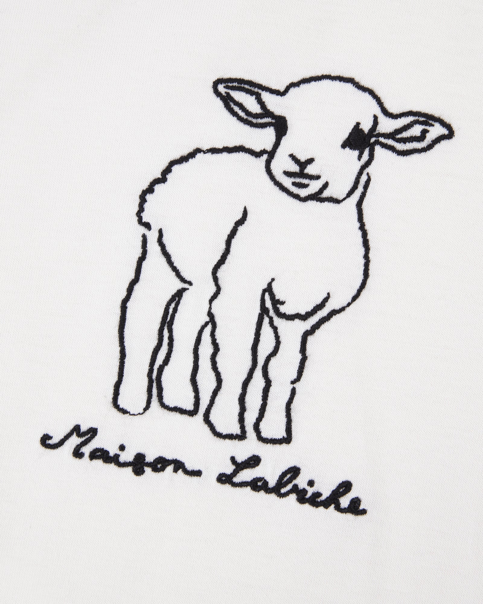 Maison Labiche "Agneau" popincourt t-shirt Maison Labiche