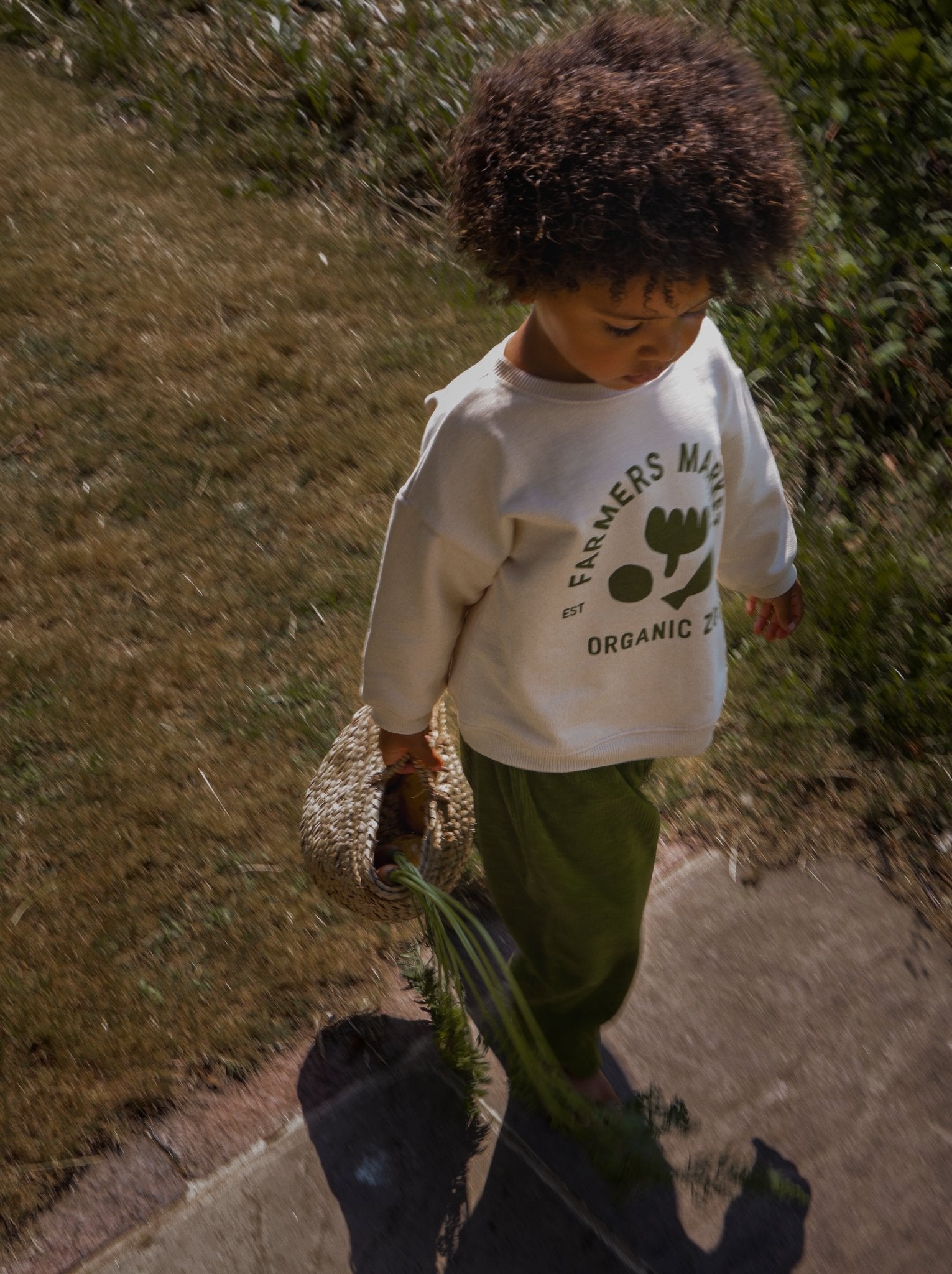Organic Zoo Organic Zoo Market Logo Sweatshirt Organic Zoo