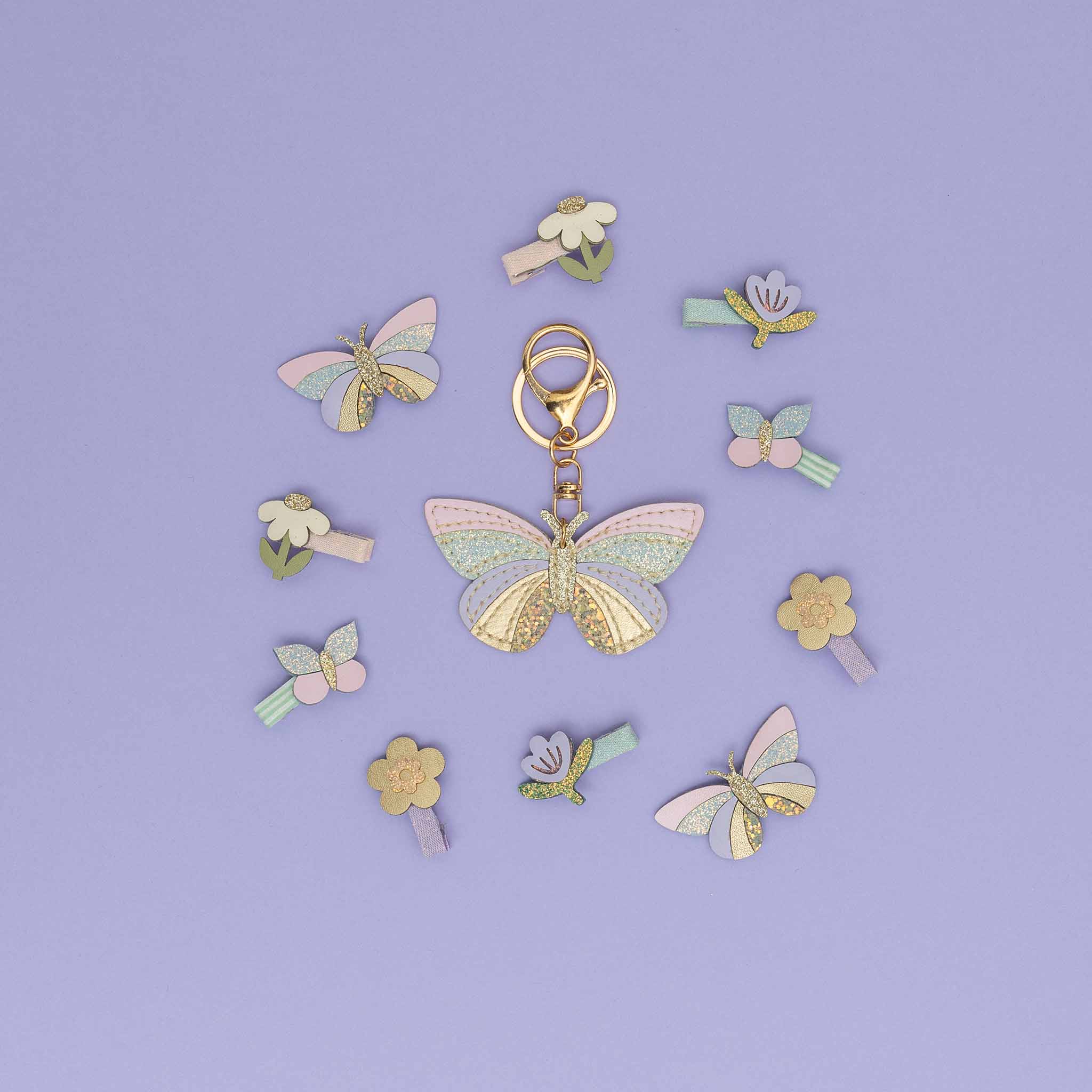 Mimi & Lula Flower garden mini clips Mimi & Lula