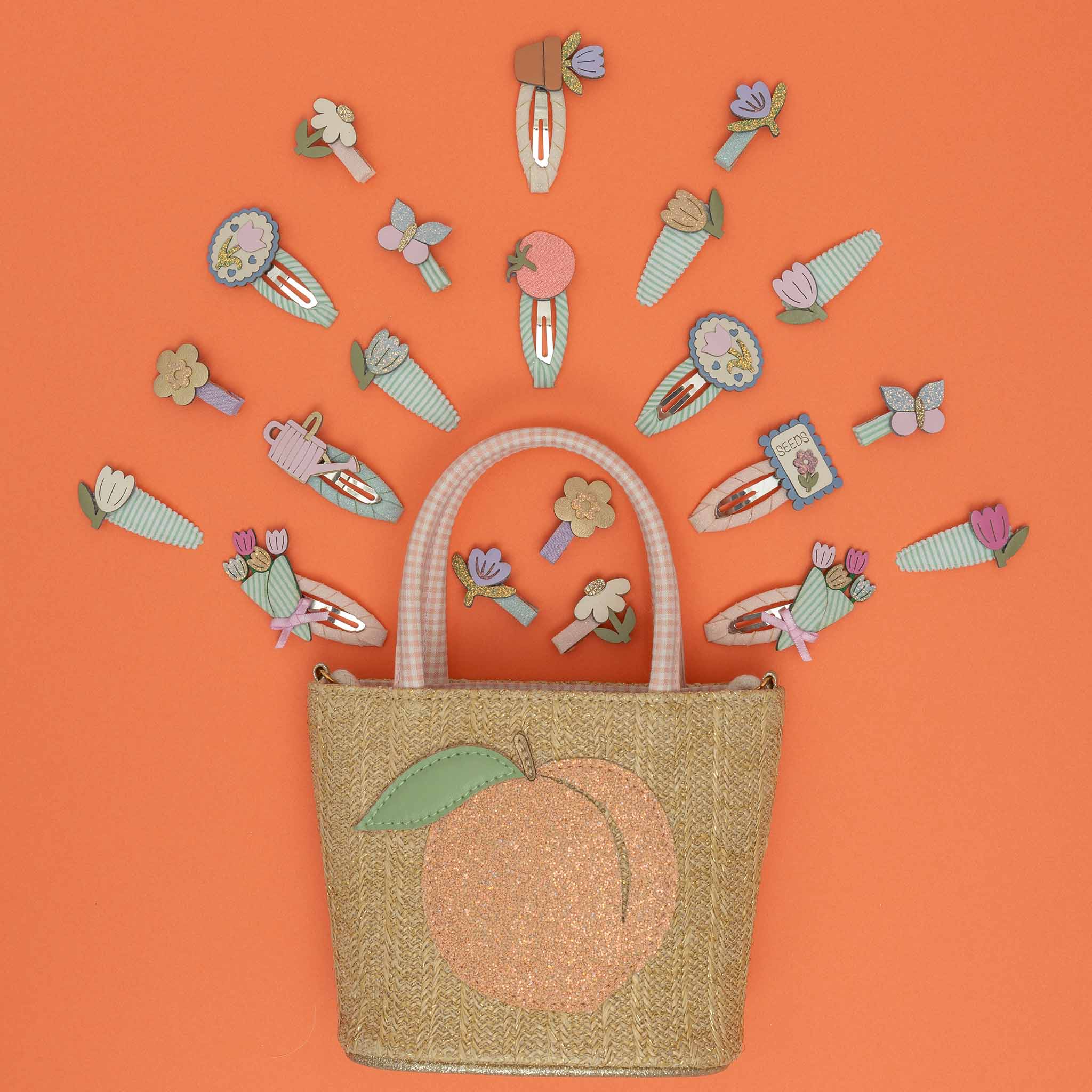 Mimi & Lula Flower garden mini clips Mimi & Lula