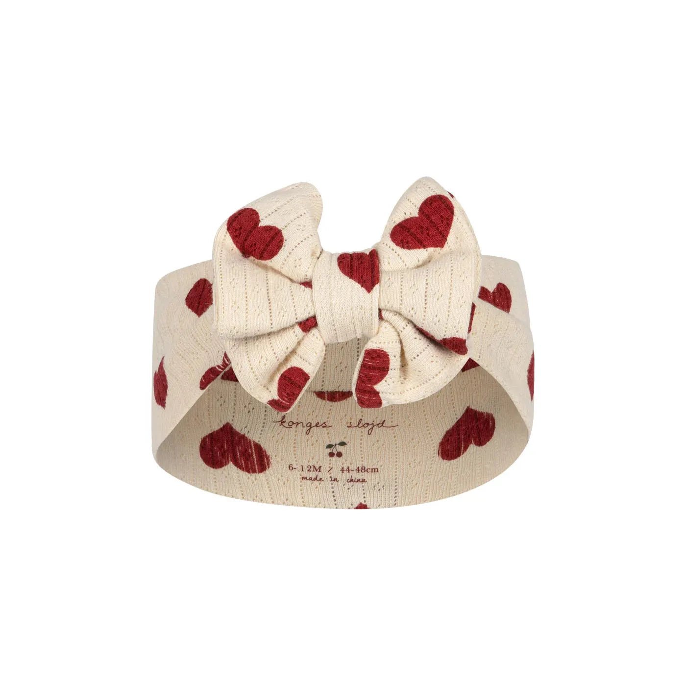 Konges Sløjd MINNIE BAMBI BONNET GOTS - AMOUR ROUGE Konges Sløjd
