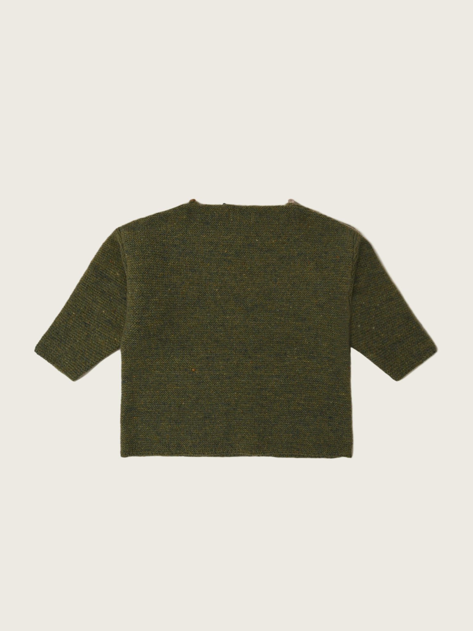 Organic Zoo Artichoke Shoulder Button Wool Jumper Organic Zoo