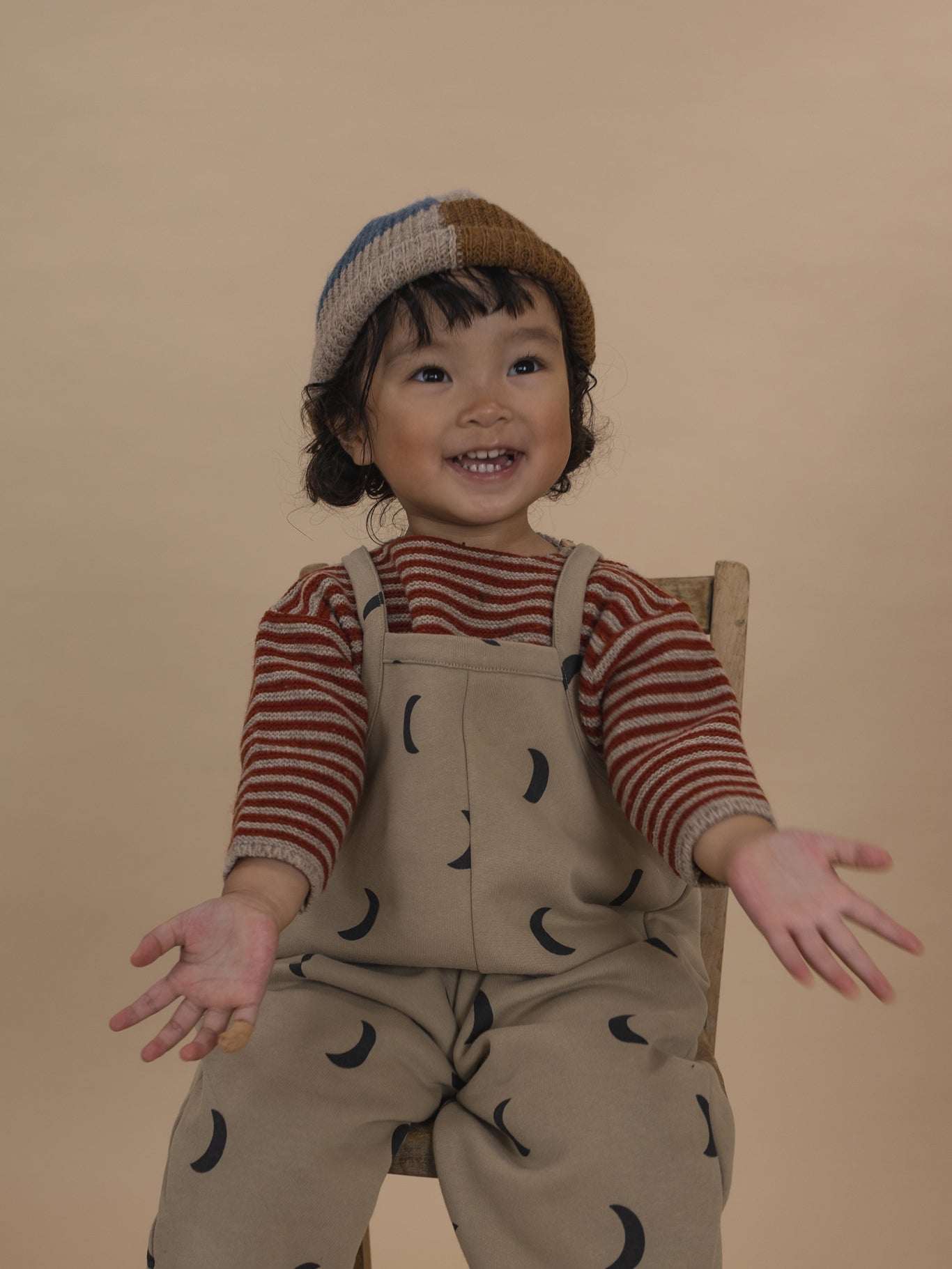 Organic Zoo Block Patchwork Beanie Organic Zoo