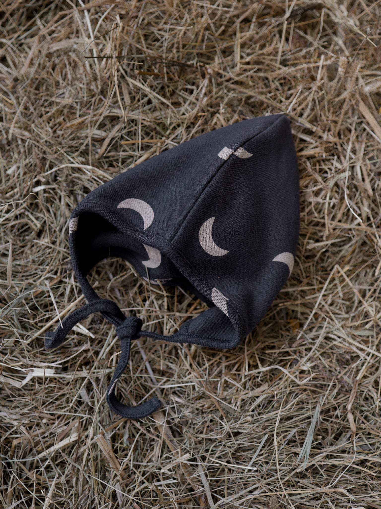Organic Zoo Charcoal Midnight Pixie Bonnet Organic Zoo