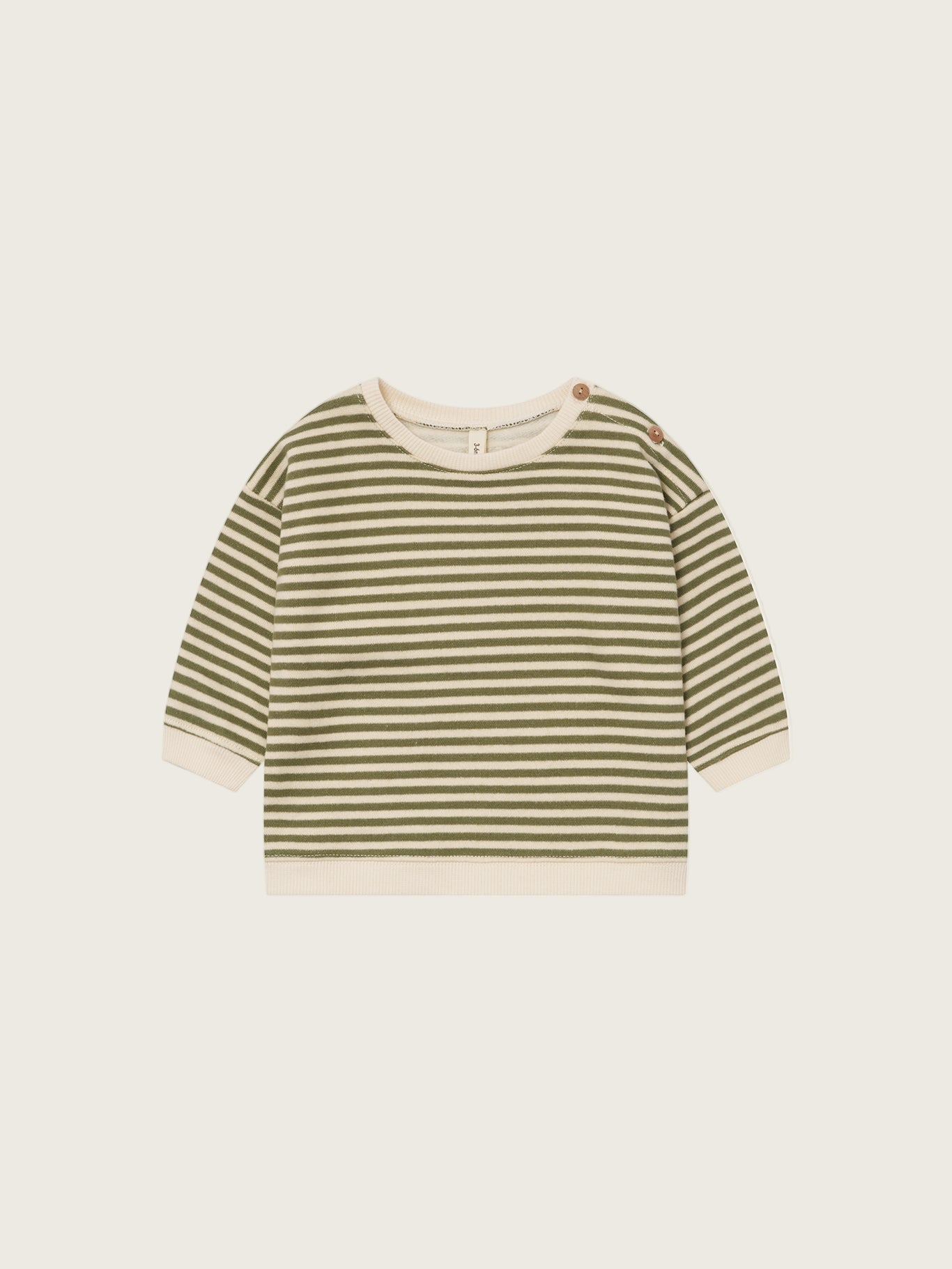 Organic Zoo Fern Stripes Sweatshirt Organic Zoo