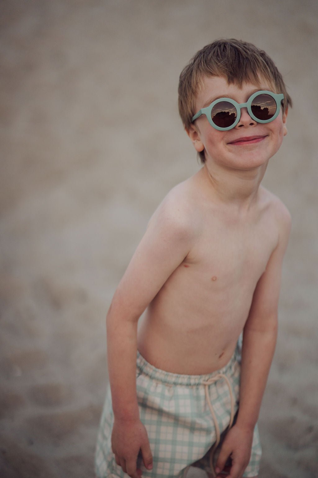 Original Round Sustainable Sunglasses | Bio - Based Bendable Polarized GRECH & CO.