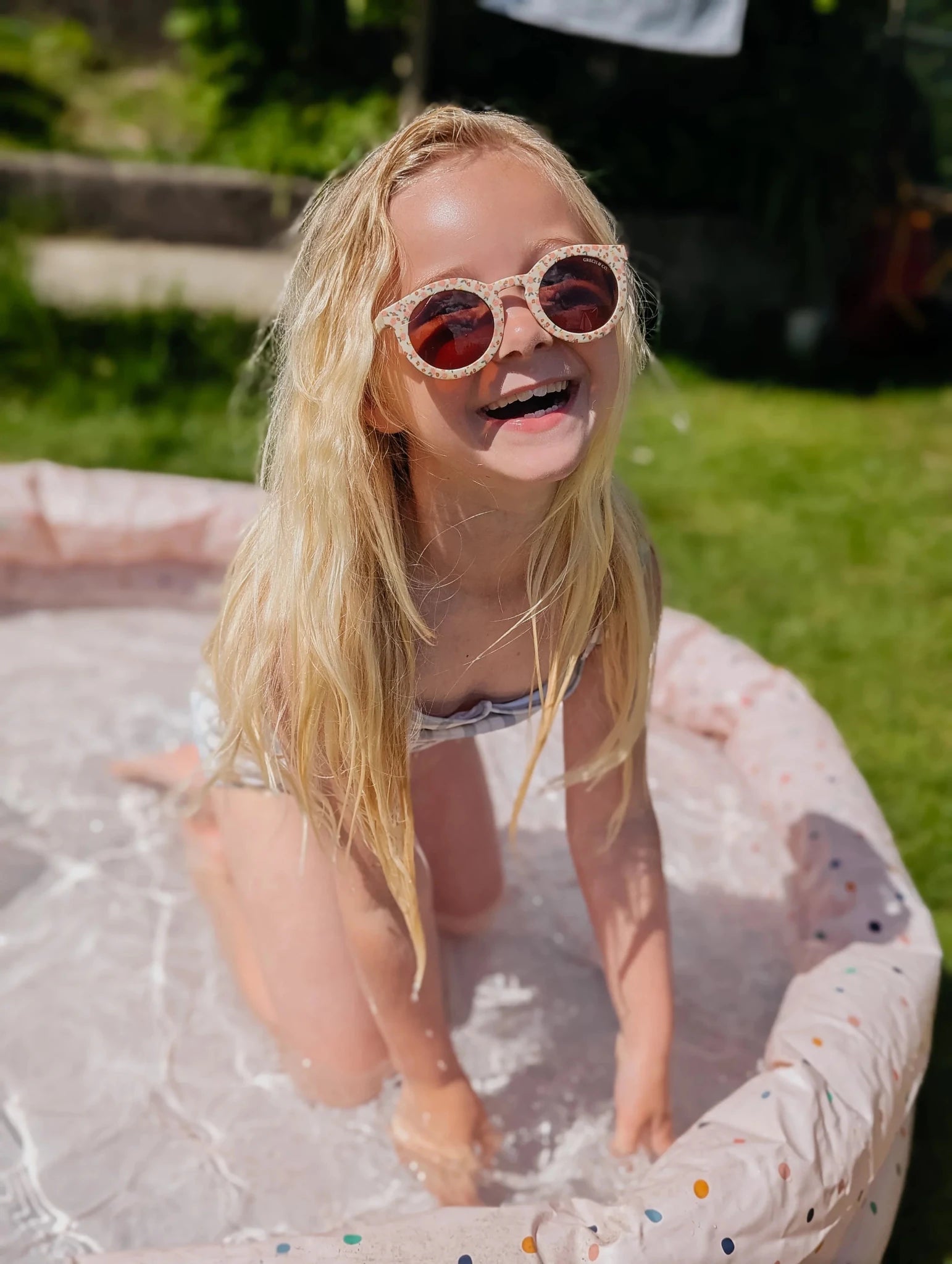 Original Round Sustainable Sunglasses | Bio - Based Bendable Polarized GRECH & CO.