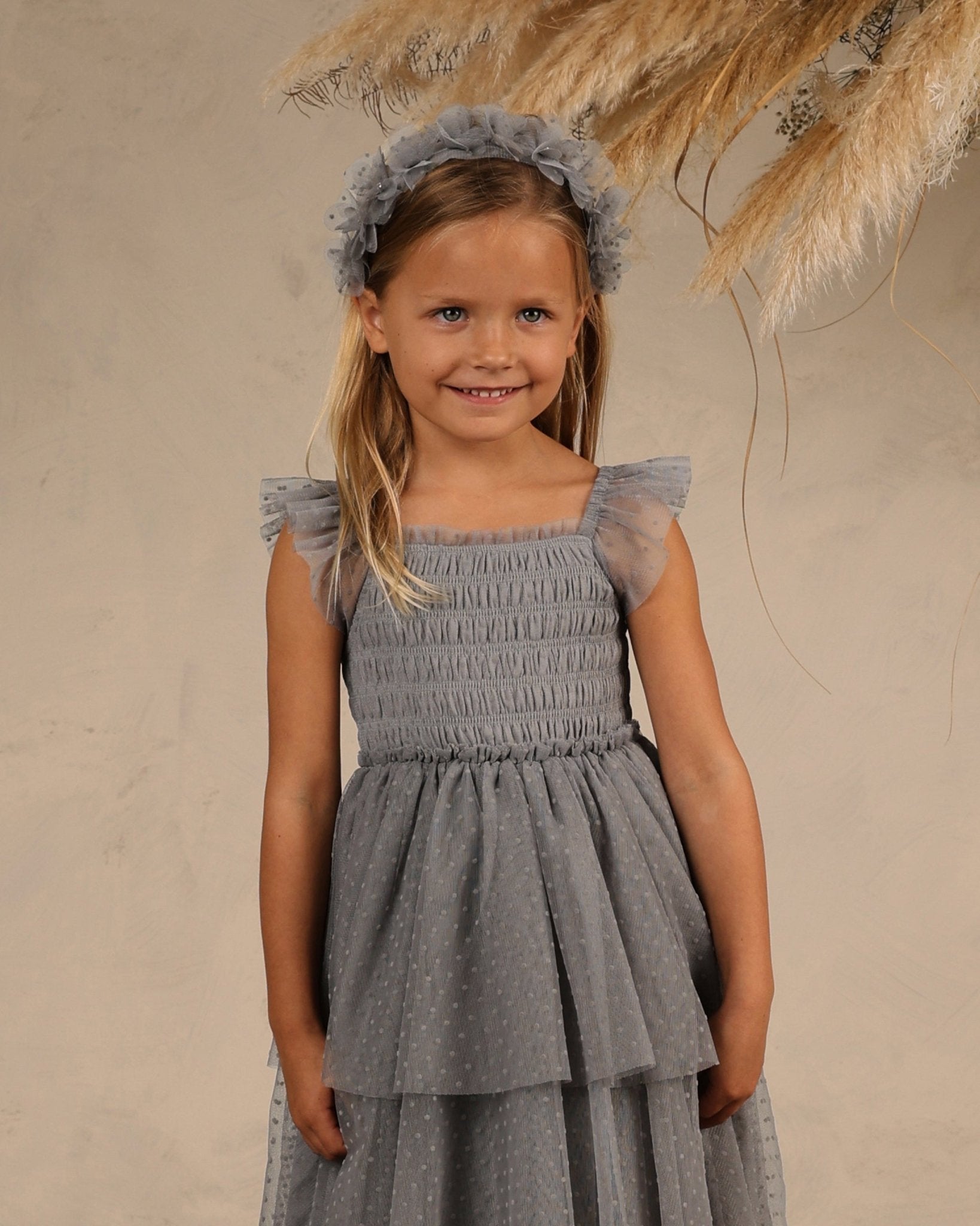 Noralee Pixie Headband || Vintage Blue Noralee
