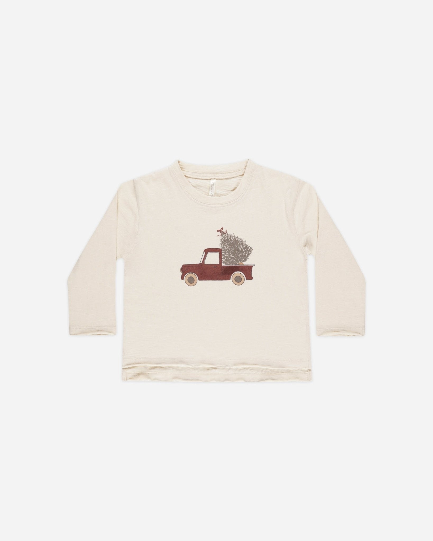 Rylee + Cru Raw Edge Long Sleeve Tee || Truck Rylee + Cru
