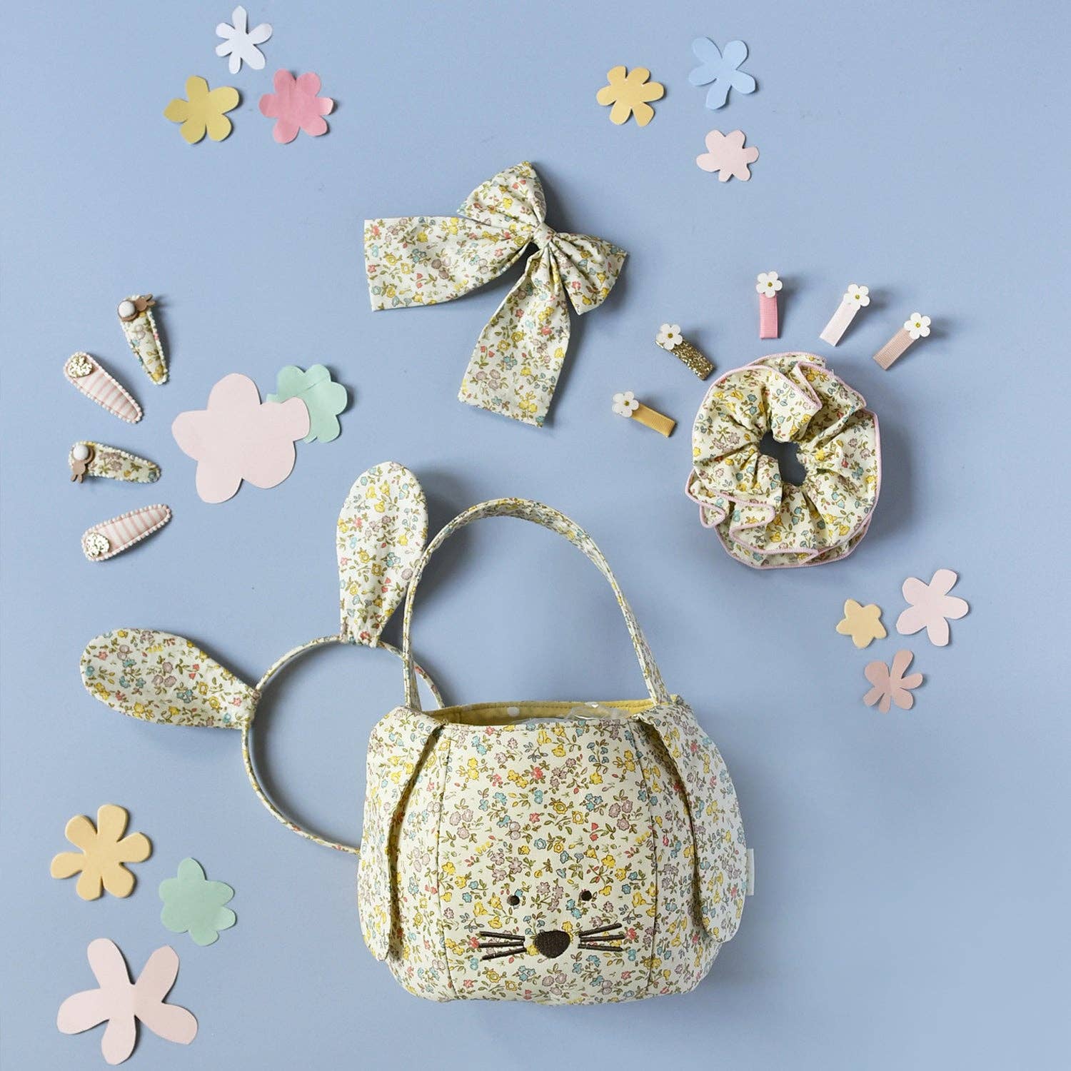 Rockahula - Petal Bunny Fabric Clip Set Rockahula Kids
