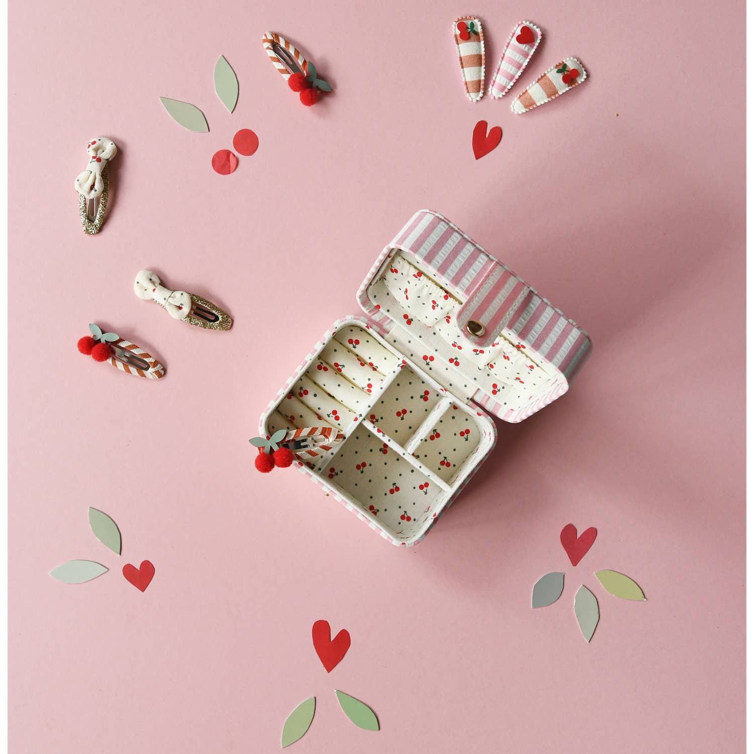 Rockahula - Stripy Cherry Jewellery Box Rockahula Kids