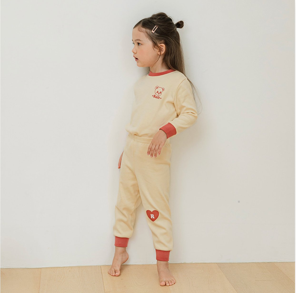 Rototo bebe Salt Shibori Indoor Wear Cream Rototo Bebe