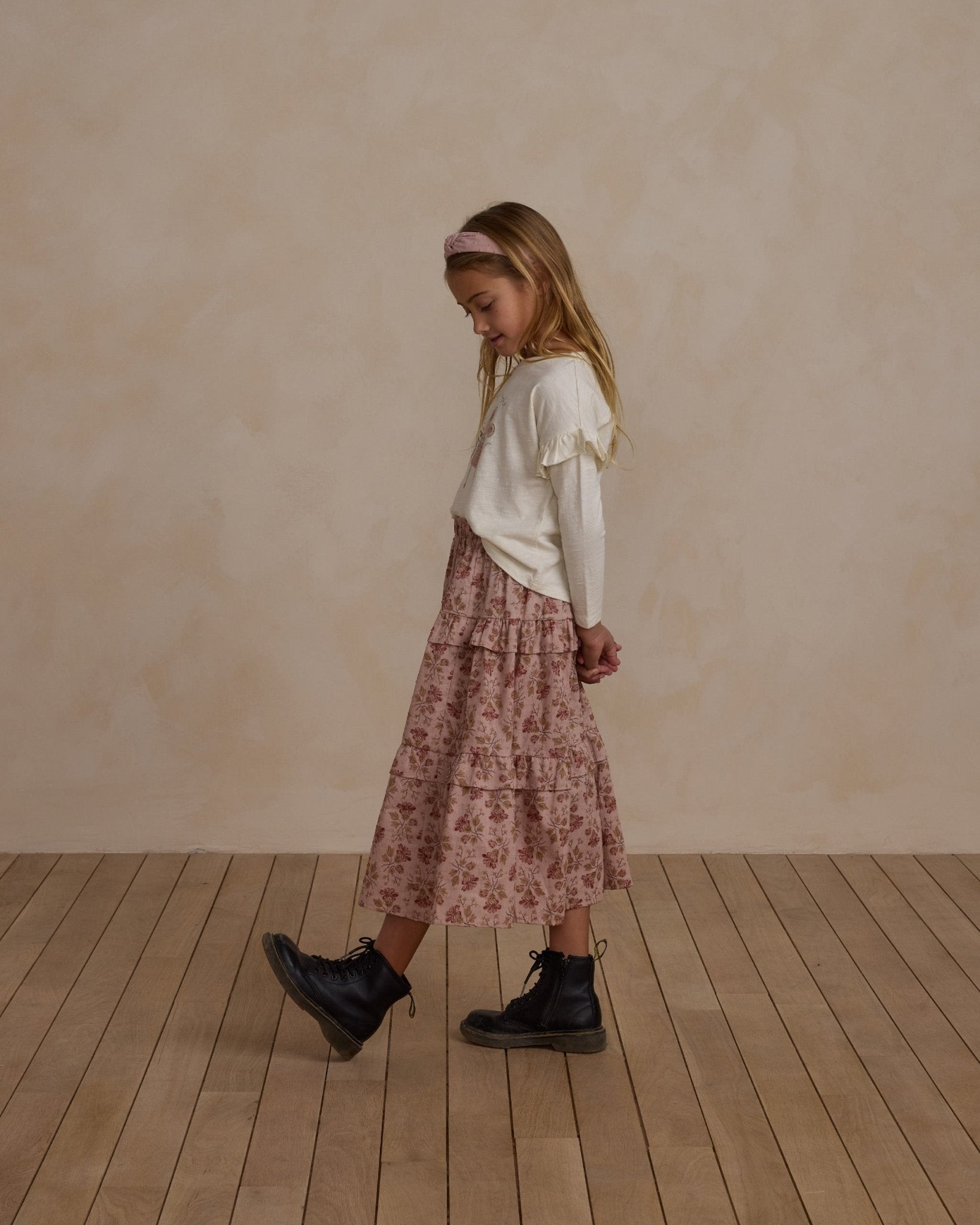 Rylee + Cru Ruffle Long Sleeve Tee || Mouse Rylee + Cru