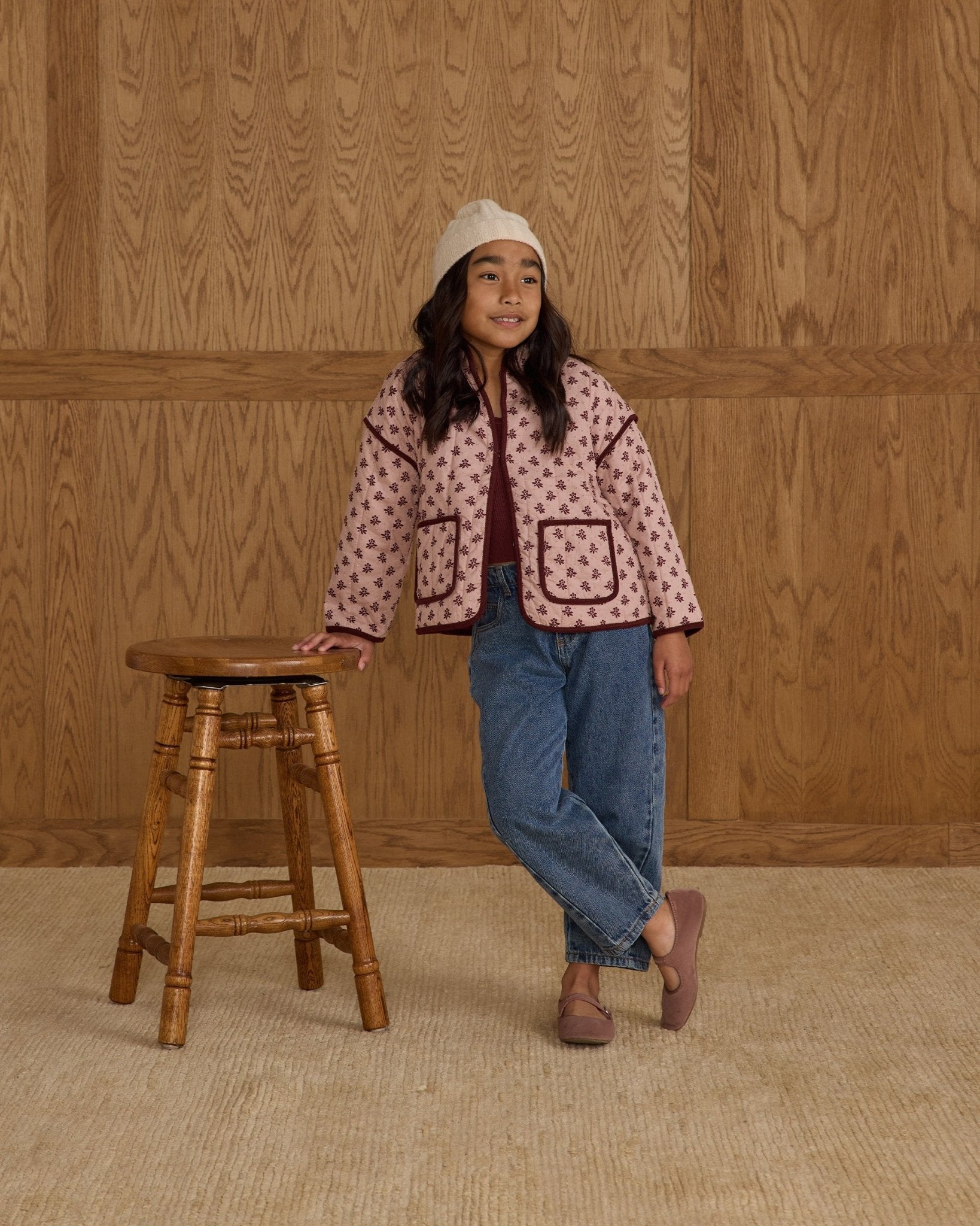 Rylee + Cru Barrel Pant || Indigo Denim Rylee + Cru