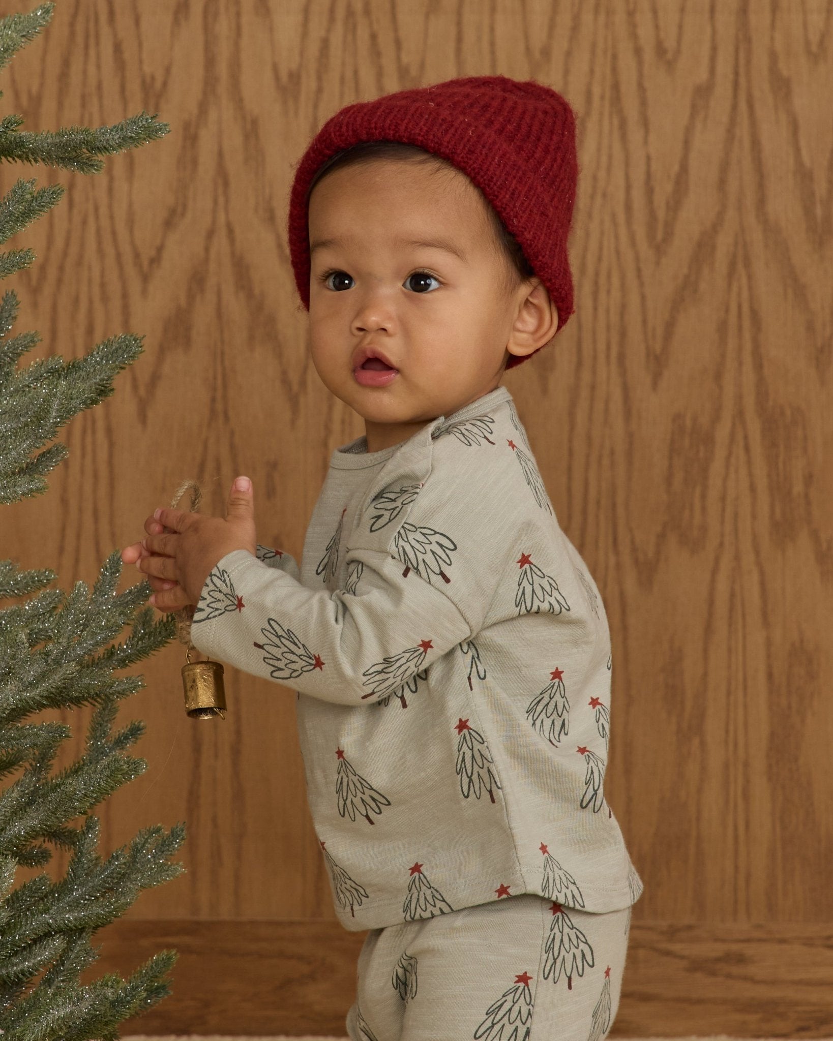 Rylee + Cru Long Sleeve Tee + Pant Set || Trees Rylee + Cru