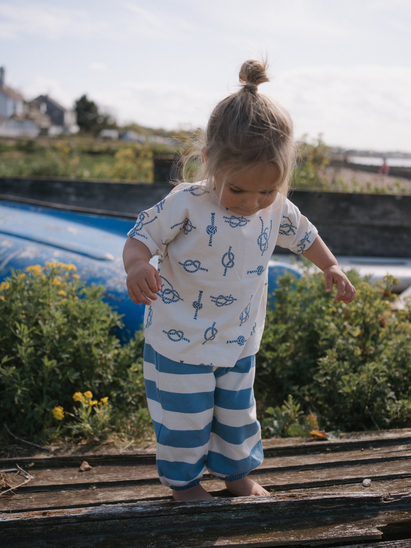 Organic Zoo Sailor Knots Boxy T-Shirt