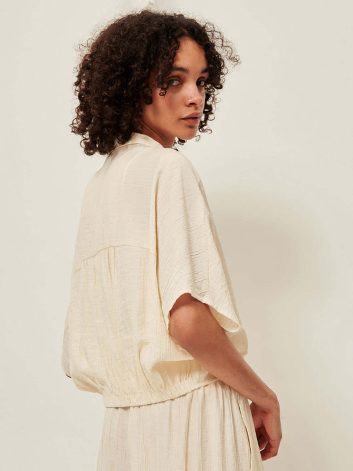 Sessùn Alfassa Knotted Shirt – Ecume Sessùn