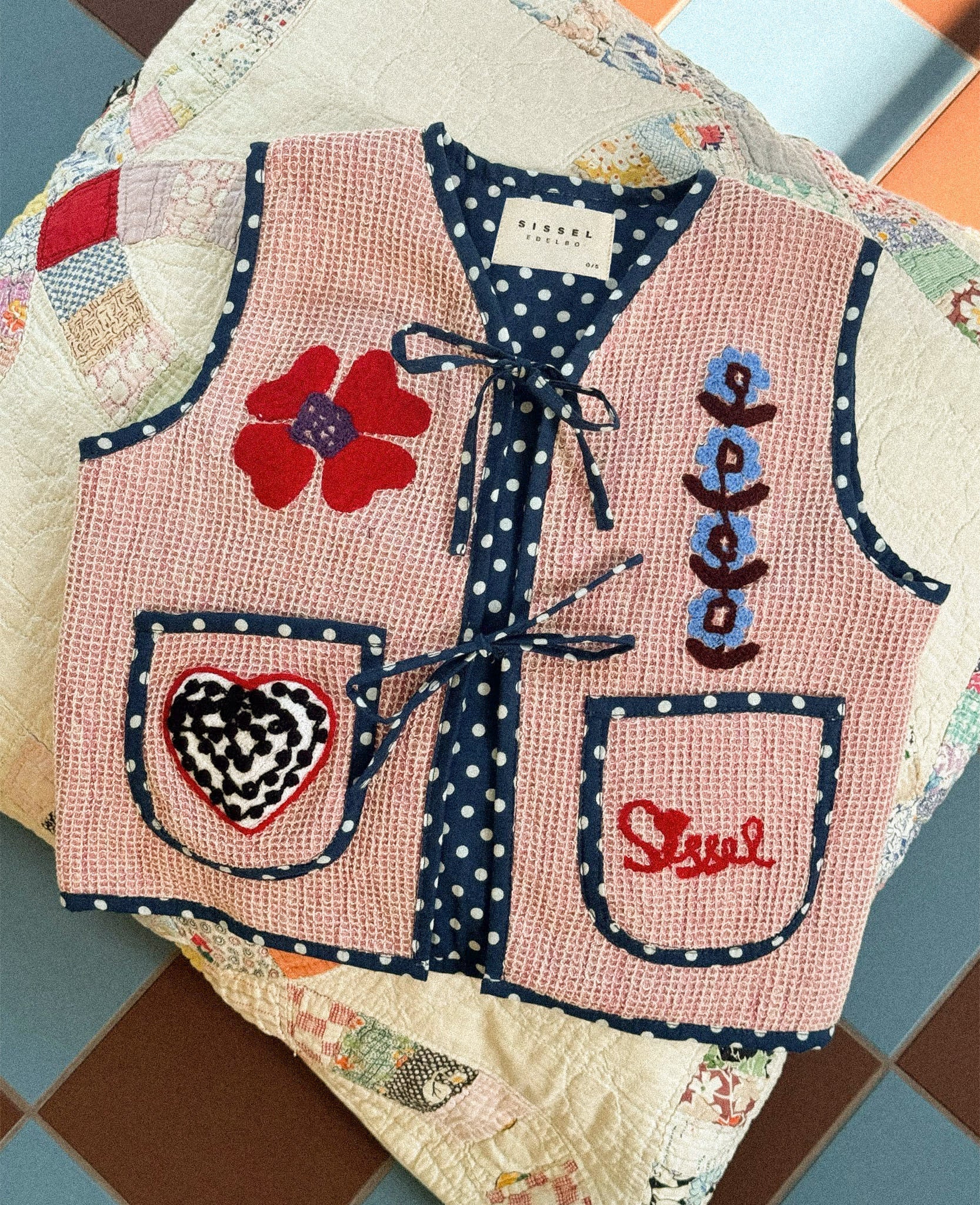 Sissel - edelbo Clio MINI Vest - Rose Sissel - edelbo