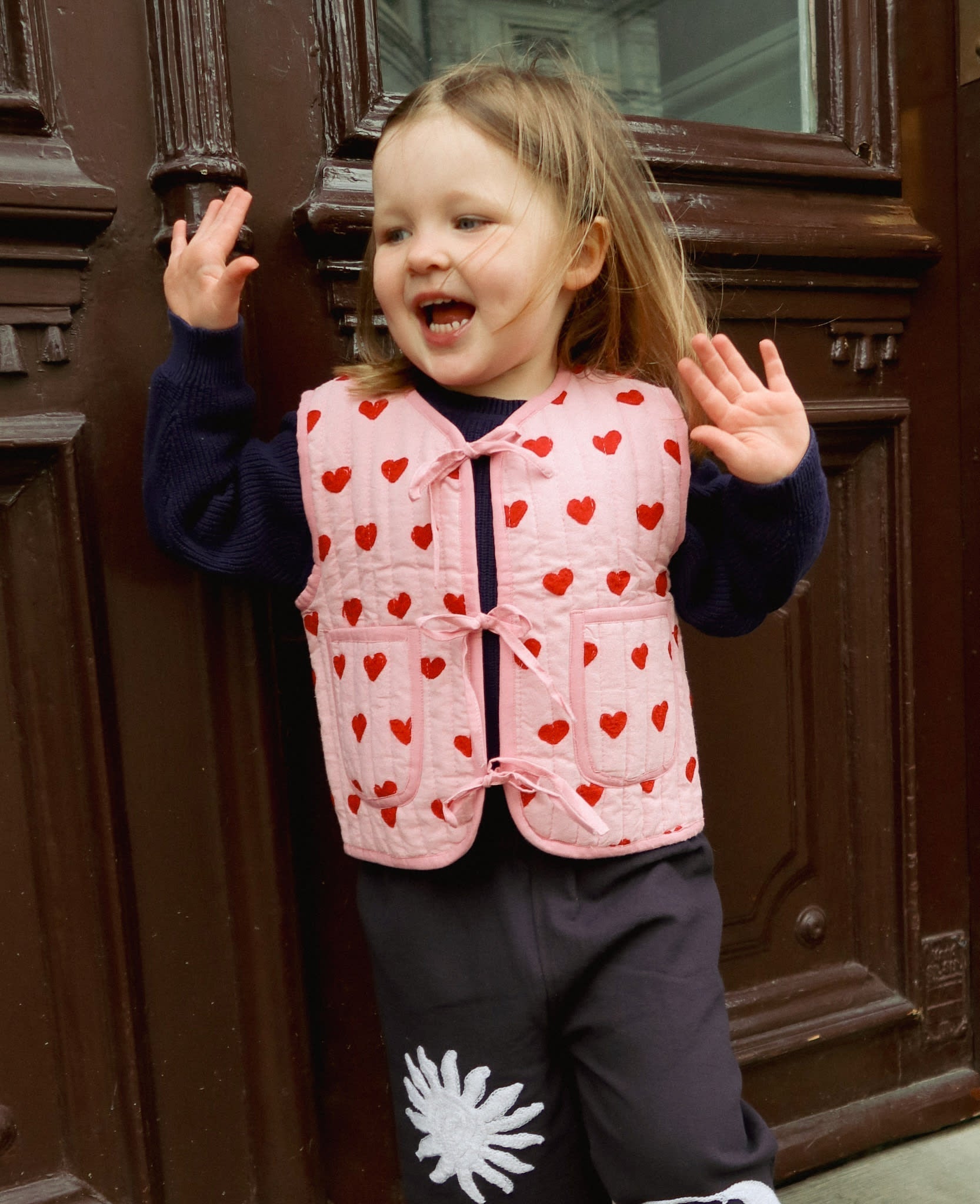 SISSEL EDELBO Honey MINI Vest - Tiny Red Sissel - edelbo
