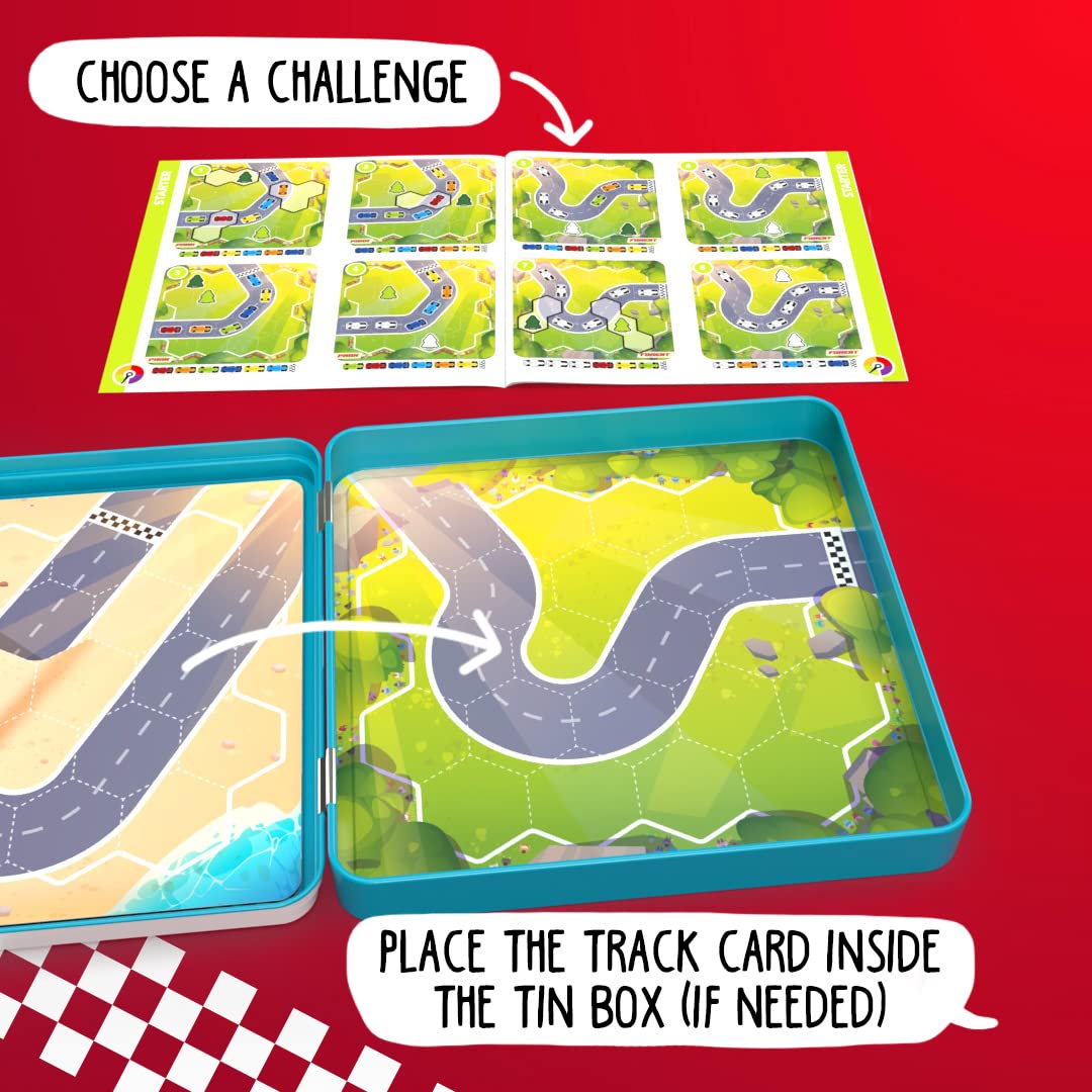 Smartgames Pole Position Metal Box Travel Game SmartGames