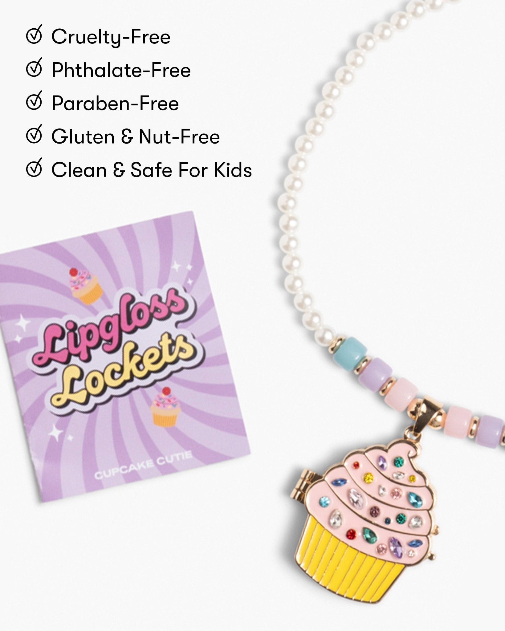 Super Smalls Cupcake Cutie Lip Gloss Locket Super Smalls