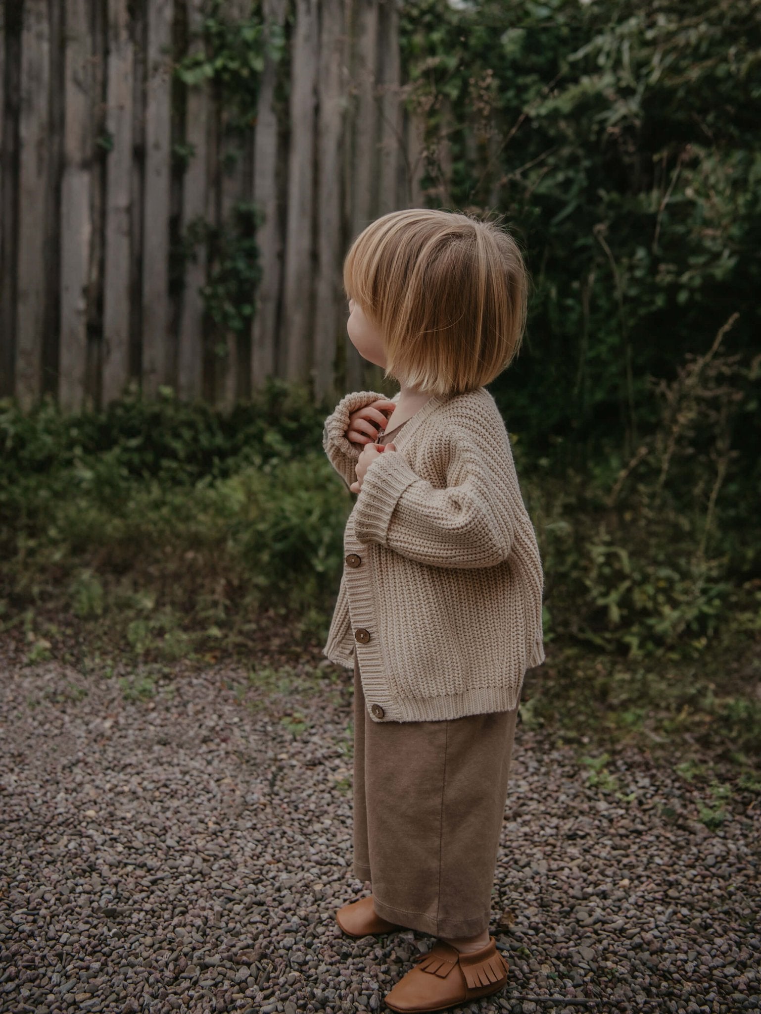 The Simple Folk The Chunky Cardigan - Oatmeal The Simple Folk