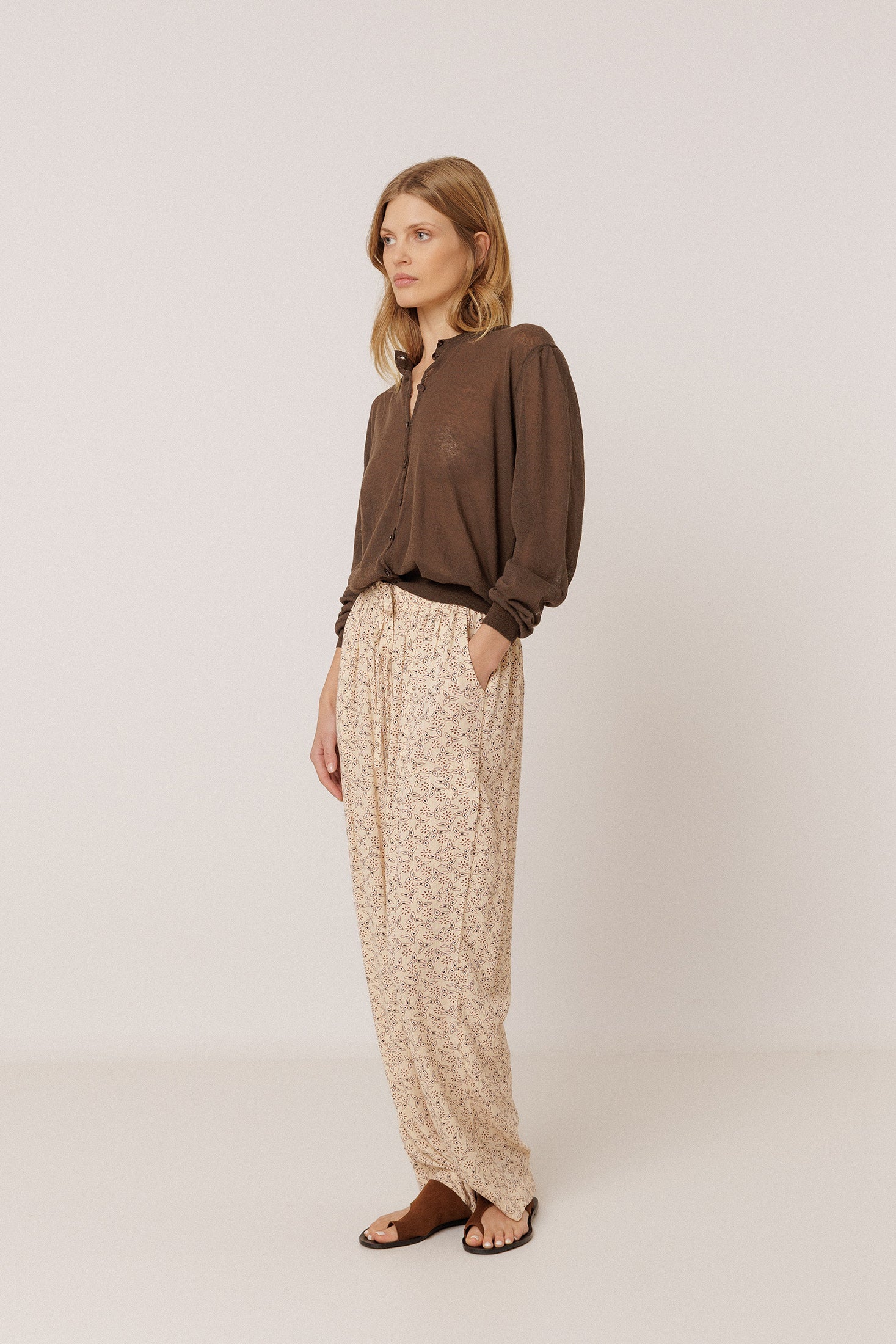 Indi & Cold PANTALÓN ESTAMPADO FLUIDO