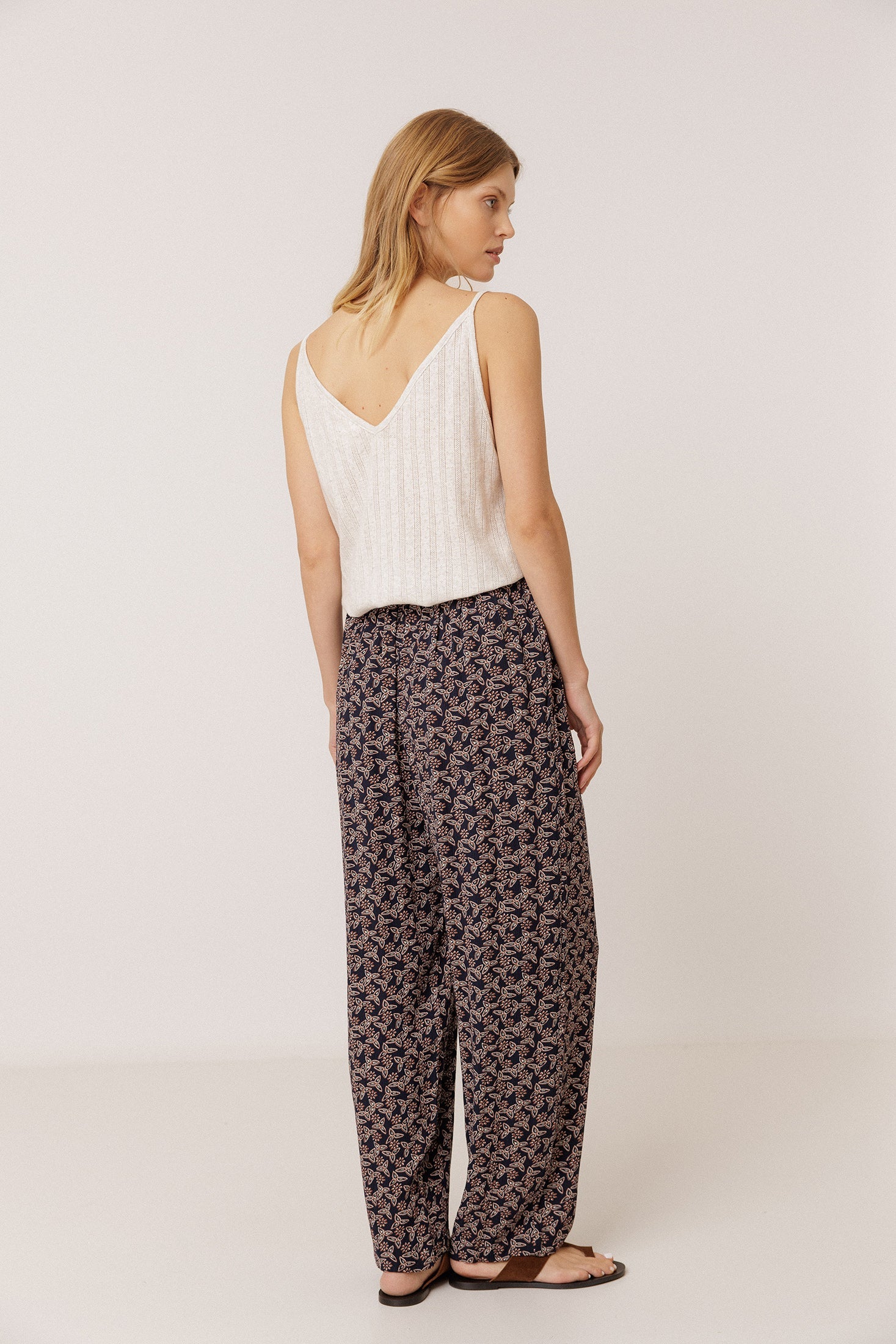 Indi & Cold PANTALÓN ESTAMPADO FLUIDO