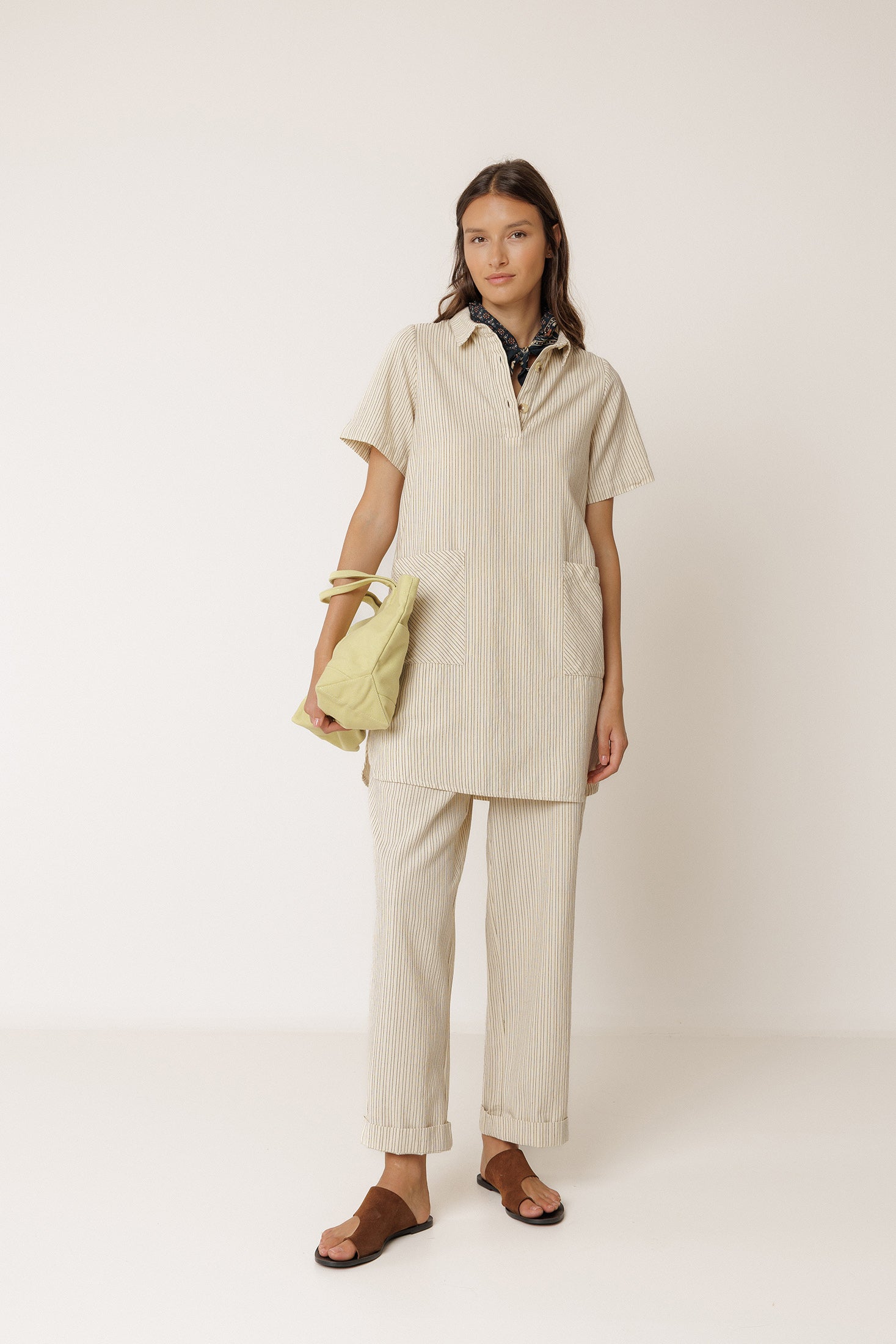 Indi & Cold POLO-COLLAR DRESS