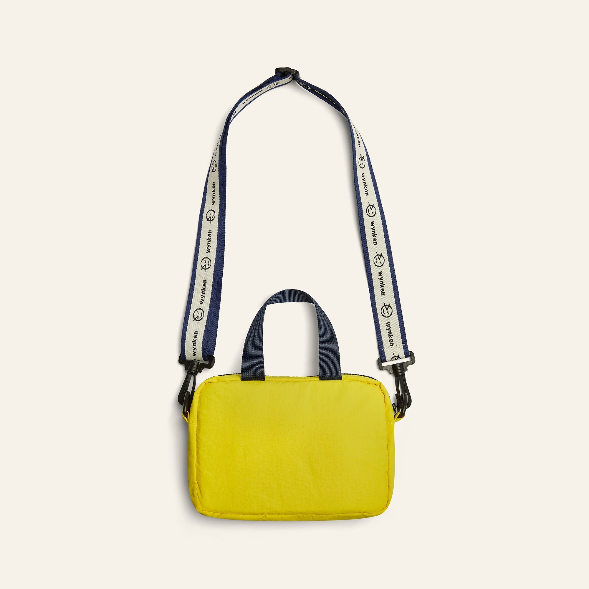 Wynken Nylon Badge Bag - Yellow Wynken