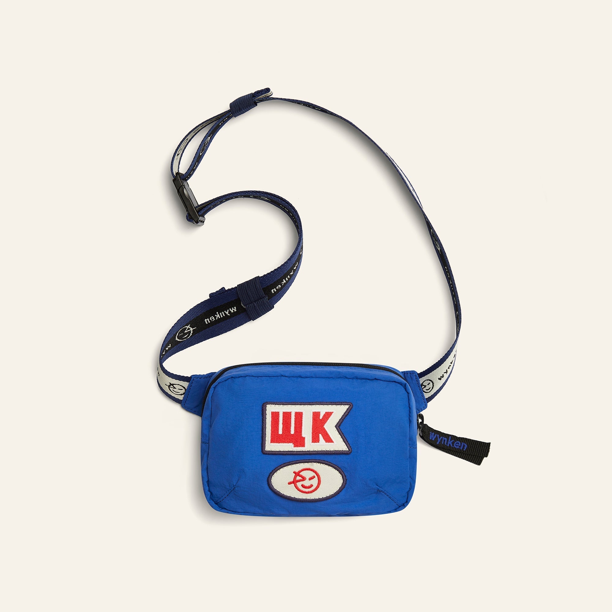 Wynken Nylon Crossbody Bag - Strong Blue Wynken