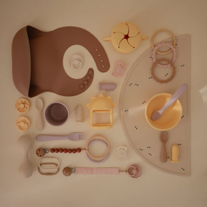 Silicone Baby Bib mushie