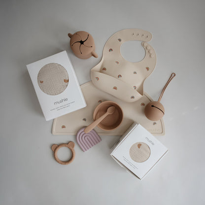 Silicone Baby Bib mushie