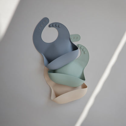 Silicone Baby Bib mushie