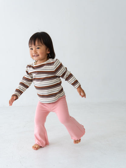 【20％OFF】Flare cotton pants Pippi + Lotta